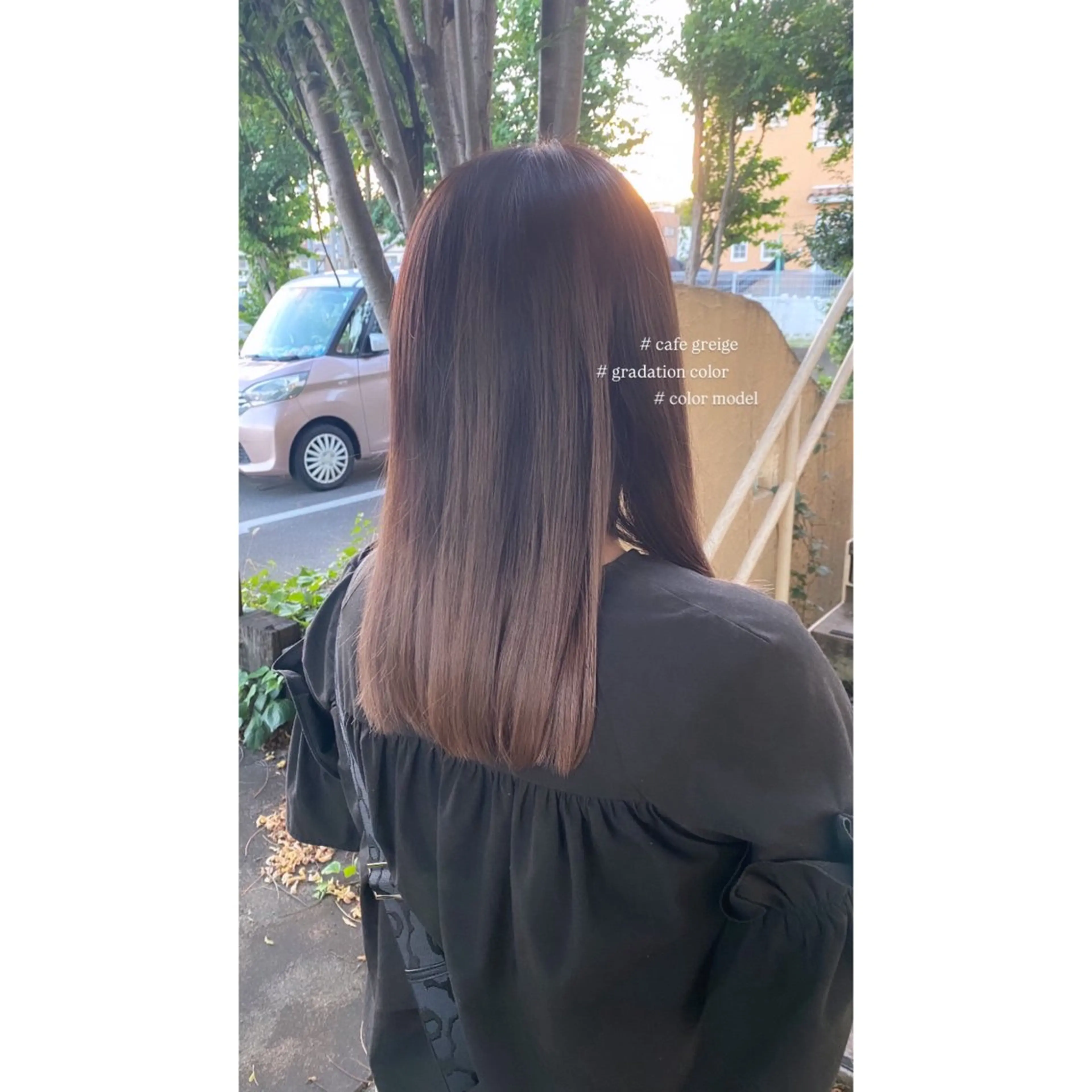 ミディアム カラー 🫧透明感カラー🎀 /cinq/ユキ❄️のヘアスタイル