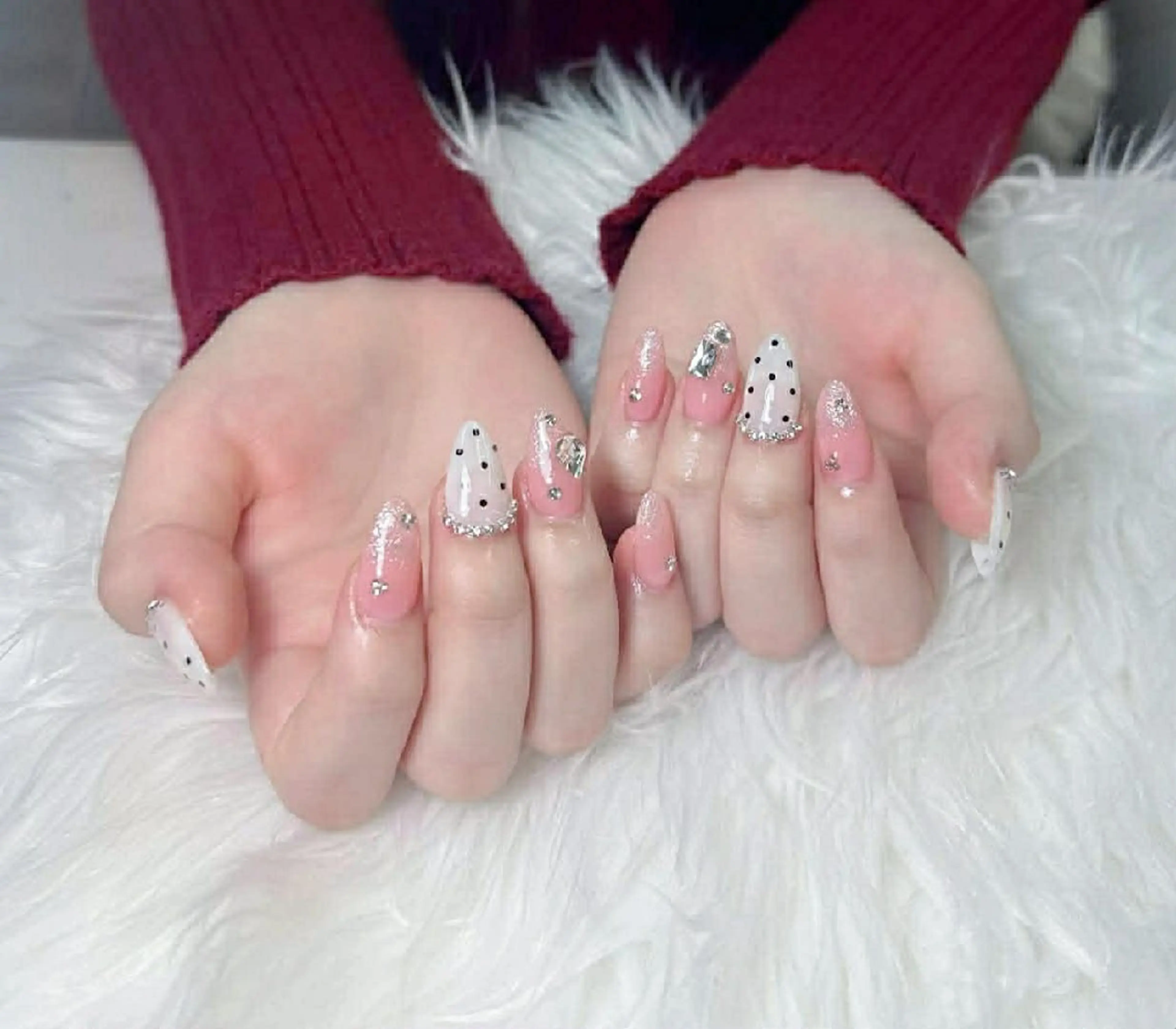 ネイル フットネイル ジェルネイル 韓国ネイル マグネットネイル 持ち込み ハンドネイル King  Nail Hanaのネイルデザイン