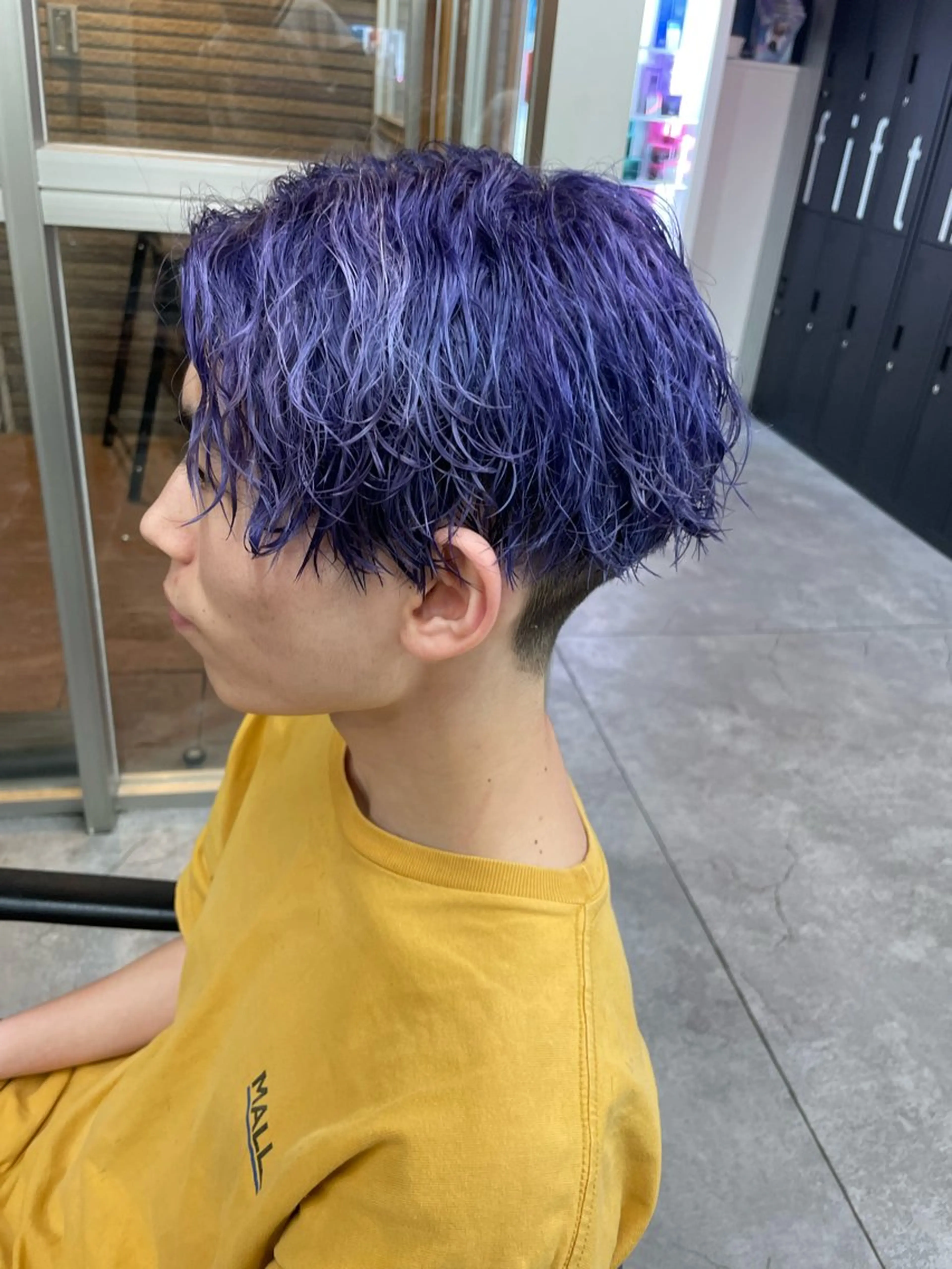 カラー パーマ メンズ カット ヘアカラー パーマ 町田エリアＮｏ．１/ パーマ特化/太田京希のヘアスタイル