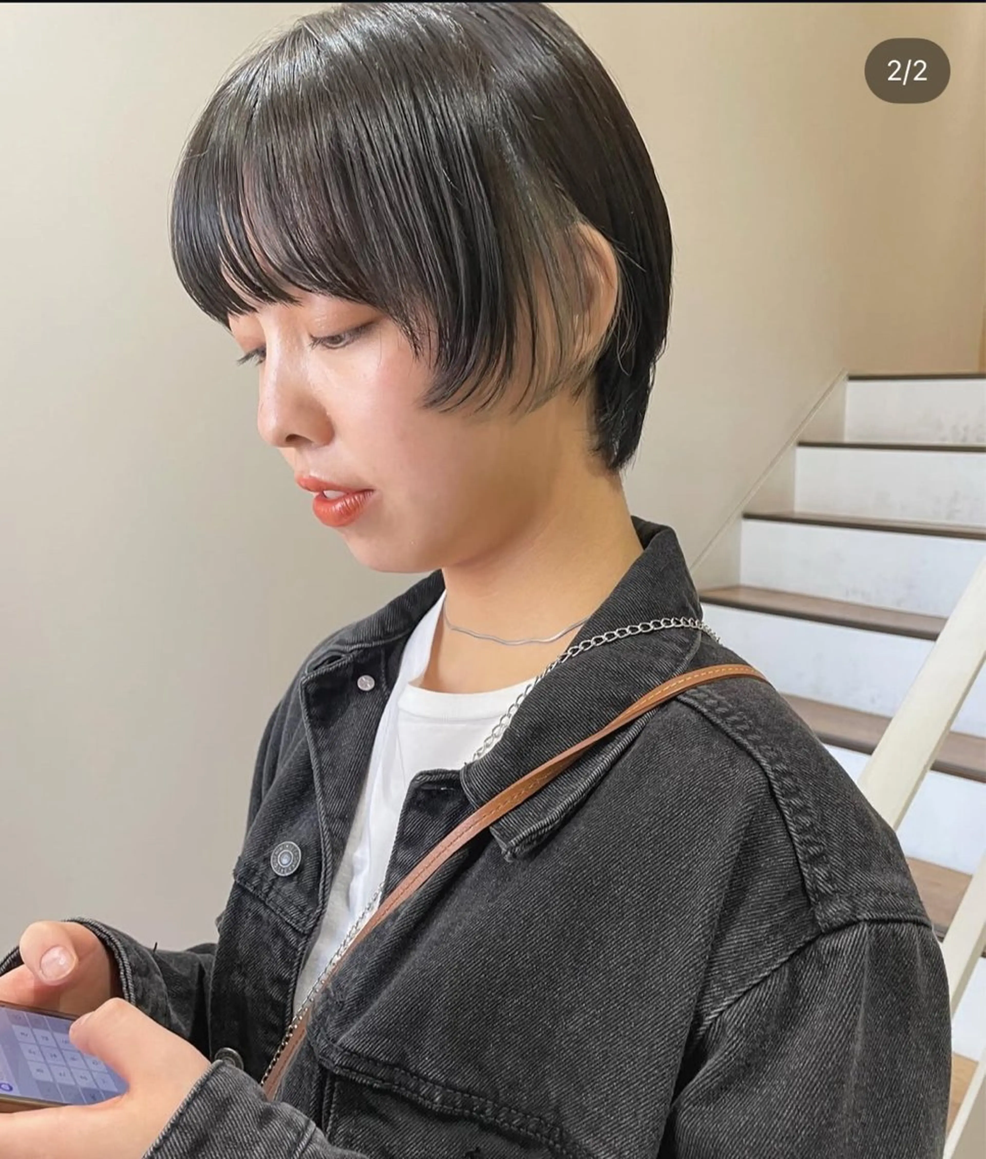 ショート 暖色カラー/ダブル カラー/名古屋/辻のヘアスタイル