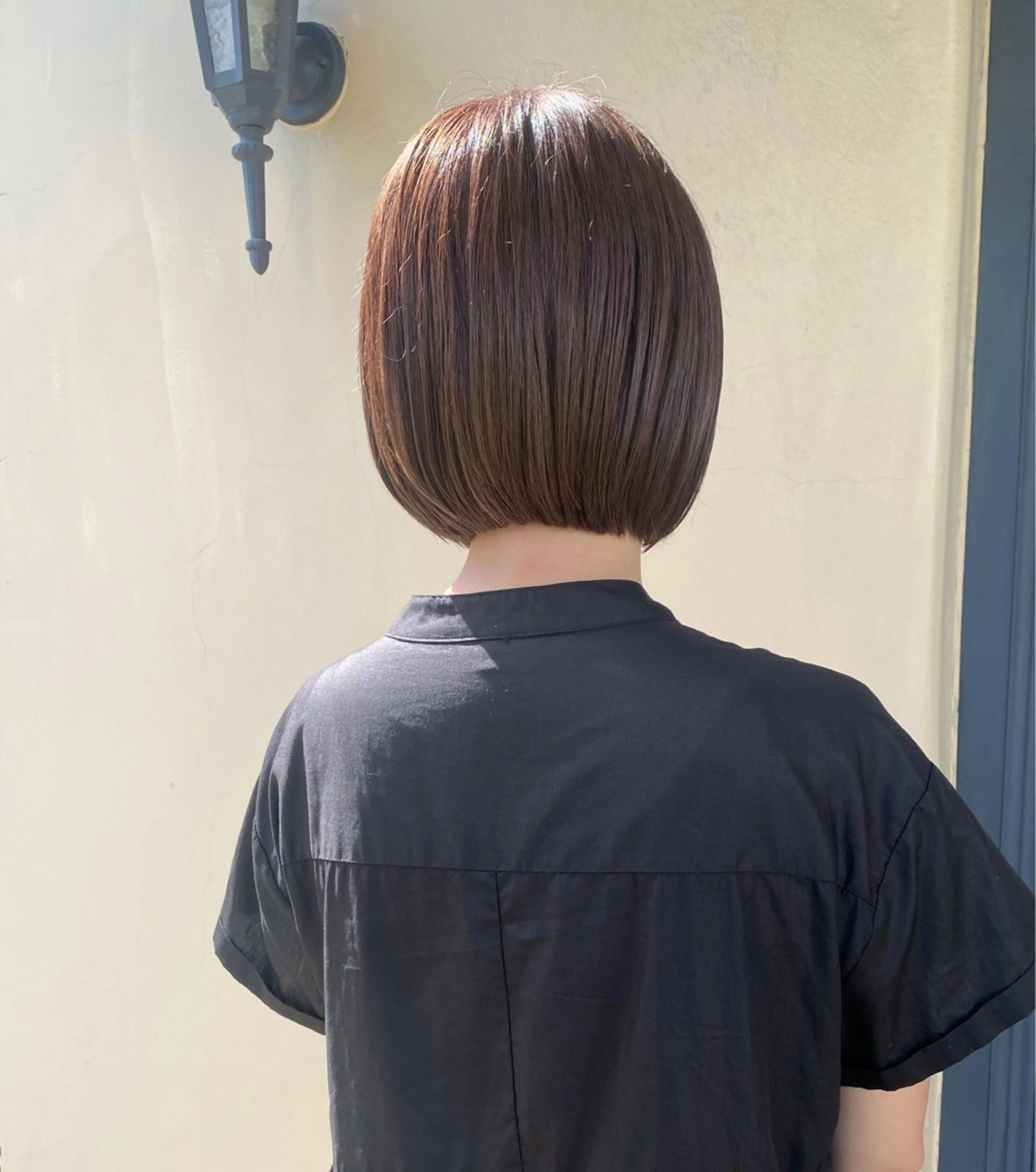 ミディアム 岩瀬 瑠璃子のヘアスタイル