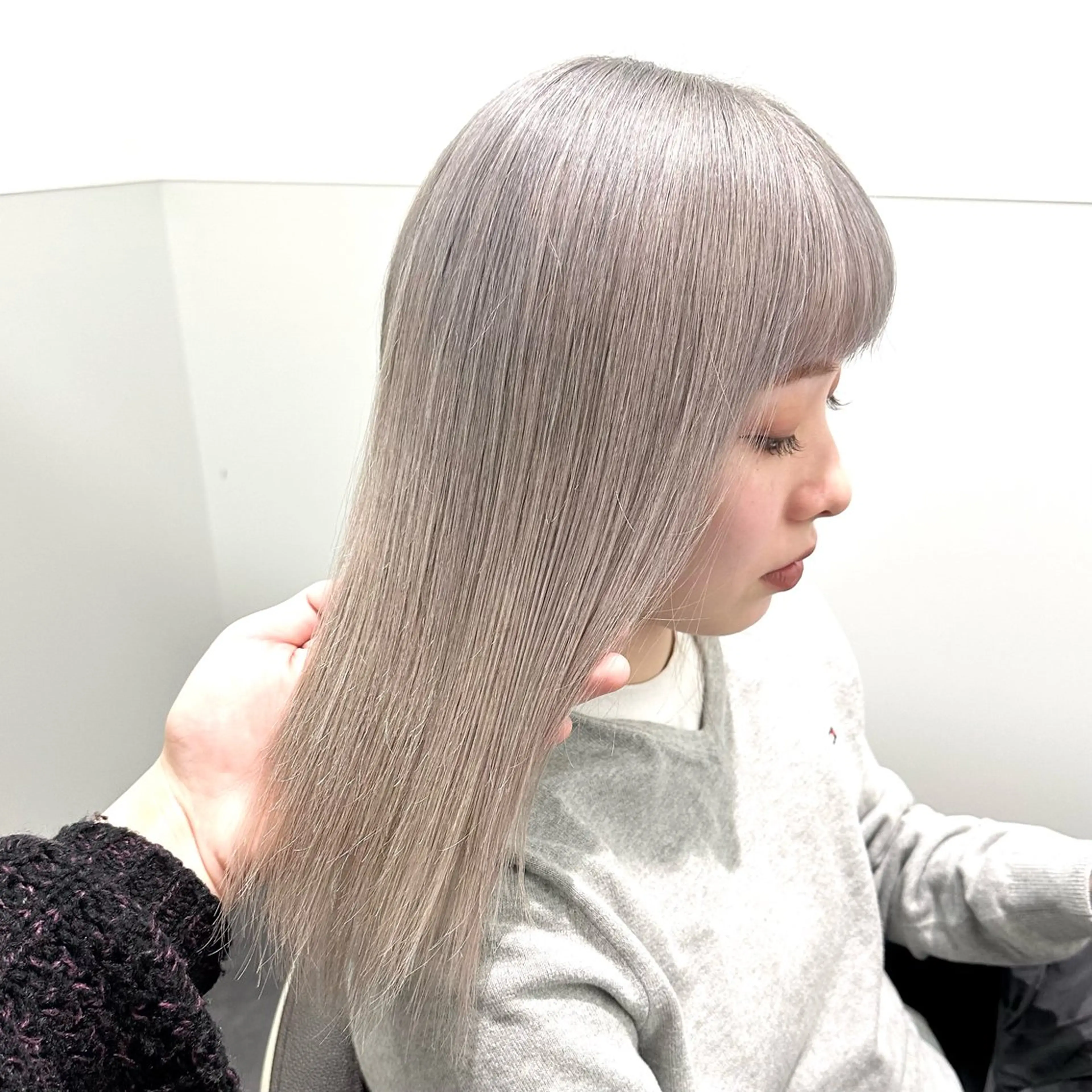 セミロング カラー ヘアカラー ✨艶カラー美容師✨ リュウトのヘアスタイル