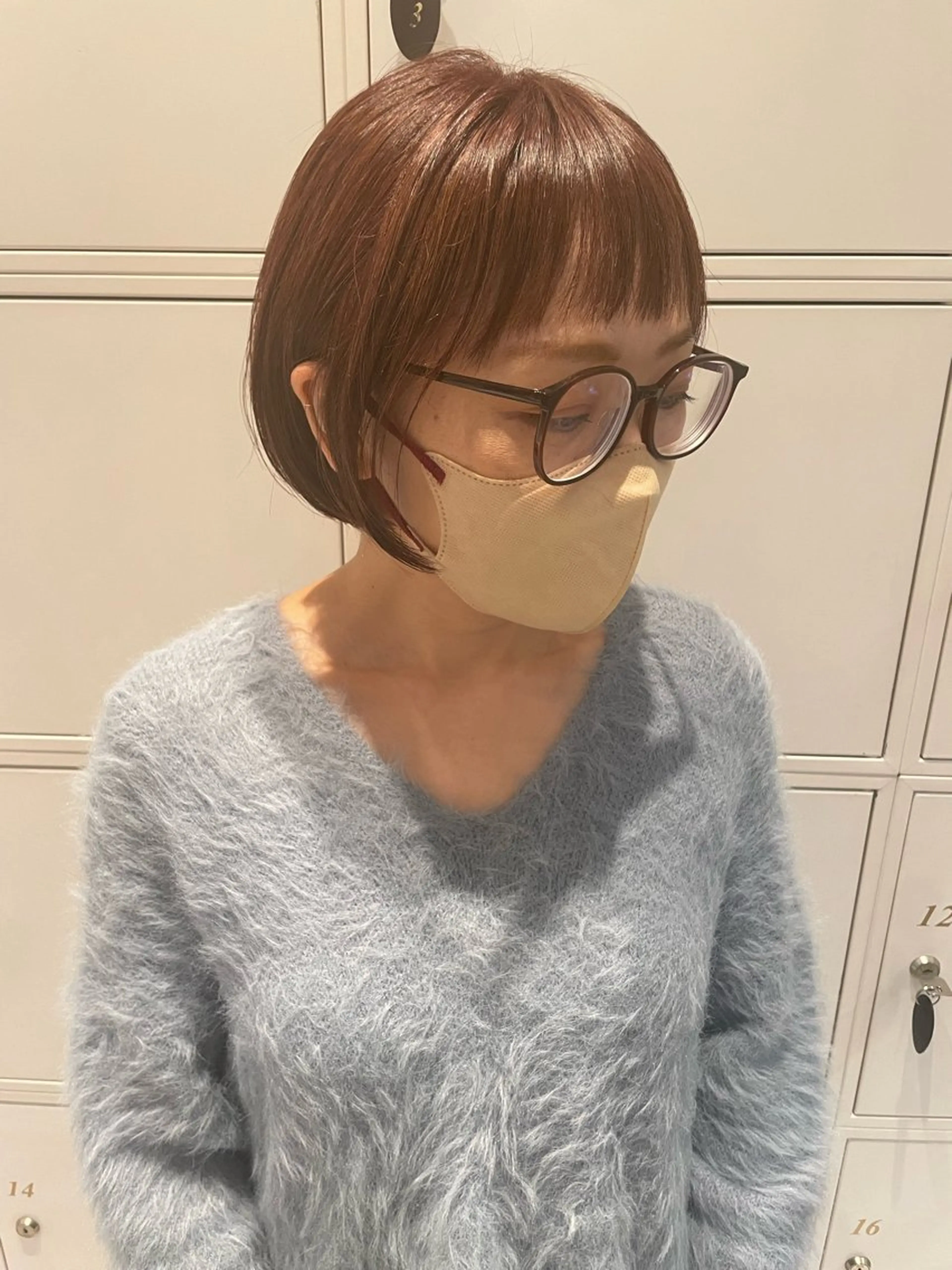 ショート カラー ショートボブ ハンサムショート インナーカラー ボブ ショートヘア 鶴岡で縮毛矯正なら お任せ！ハヤシナオミのヘアスタイル