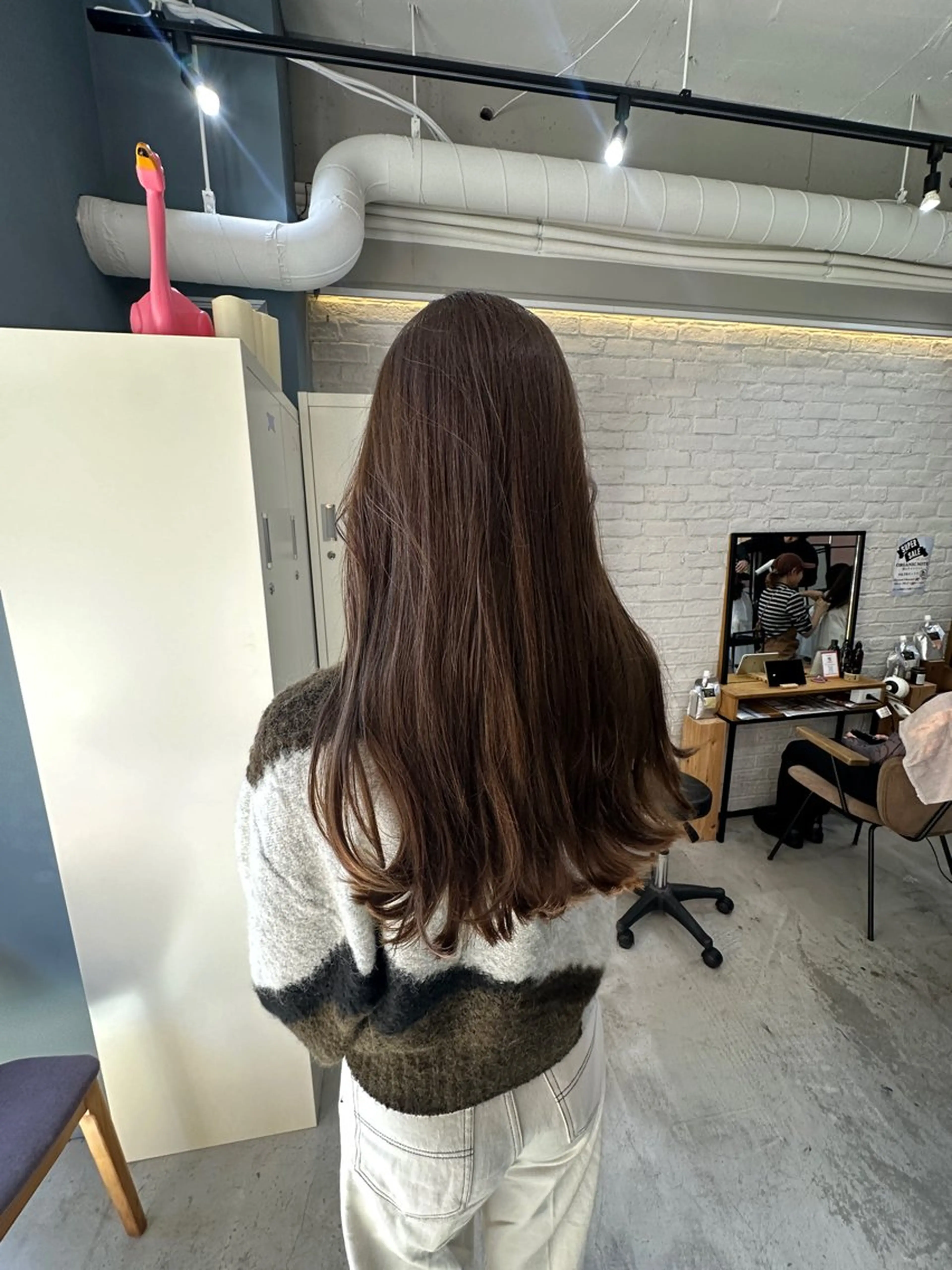 ロング 十倉 朱莉のヘアスタイル