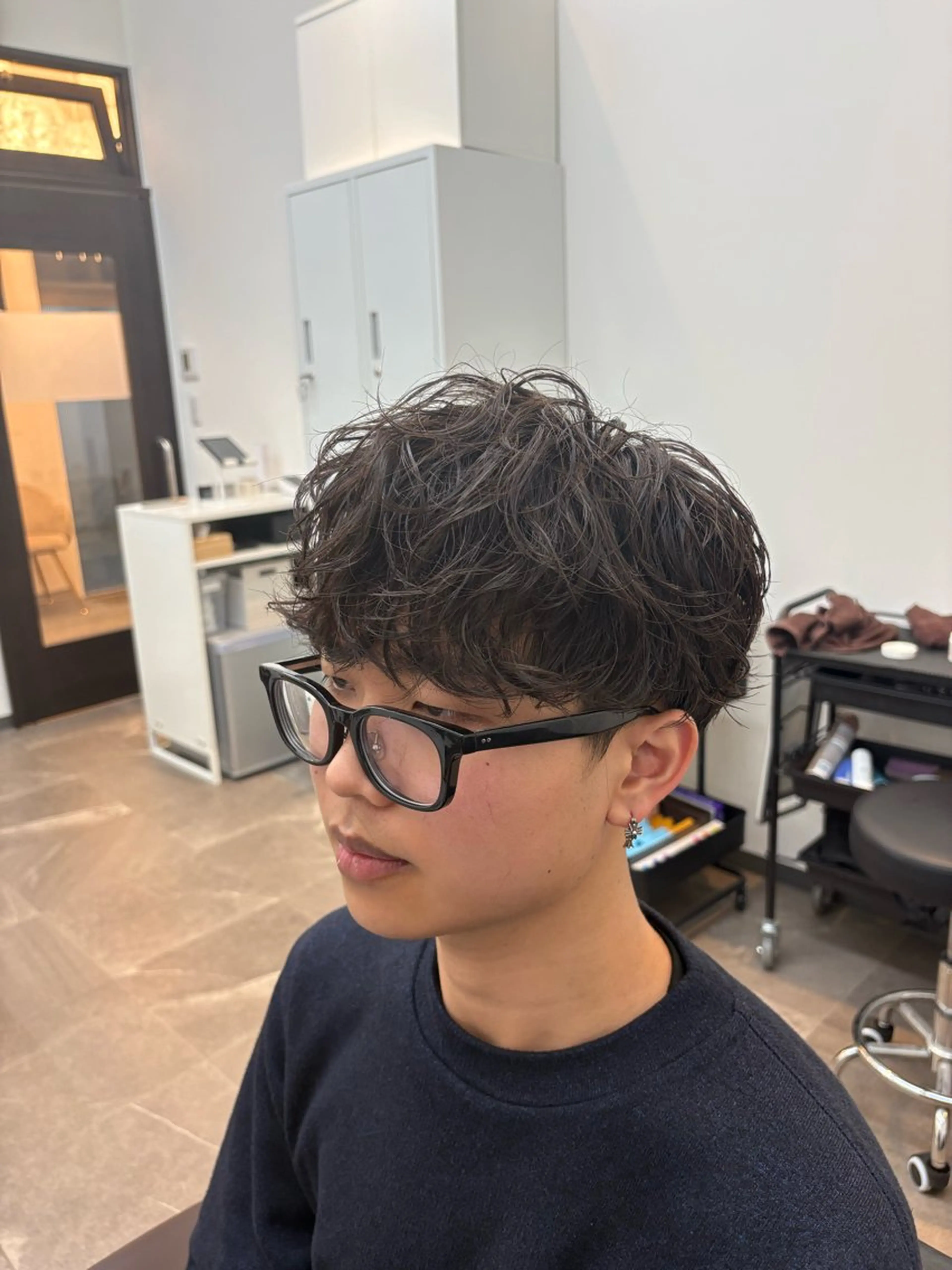 パーマ メンズ メンズパーマ メンズパーマ×カラー ×新宿　　裕世のヘアスタイル