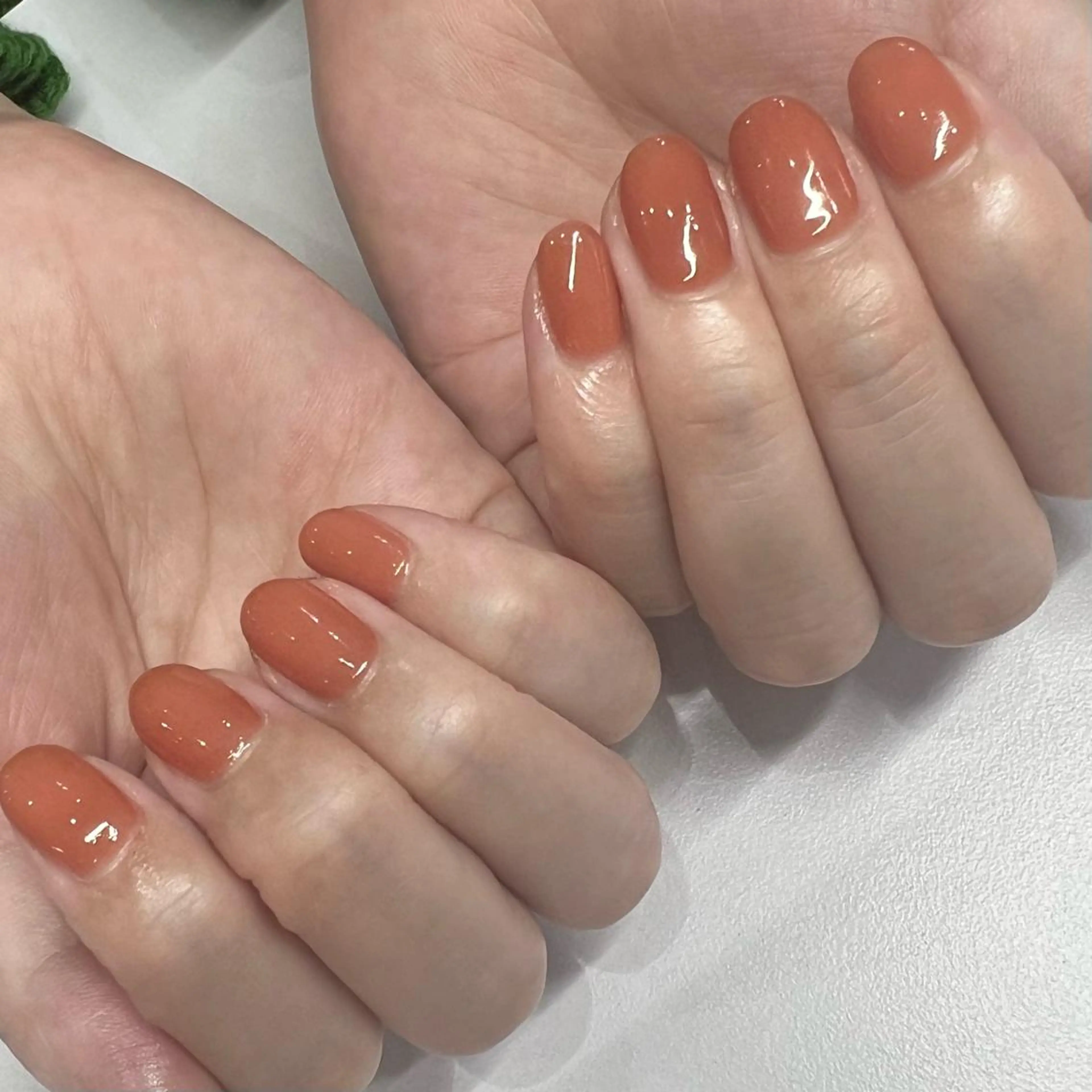 ネイル ワンカラーネイル ハンドネイル takahashi chikaのネイルデザイン