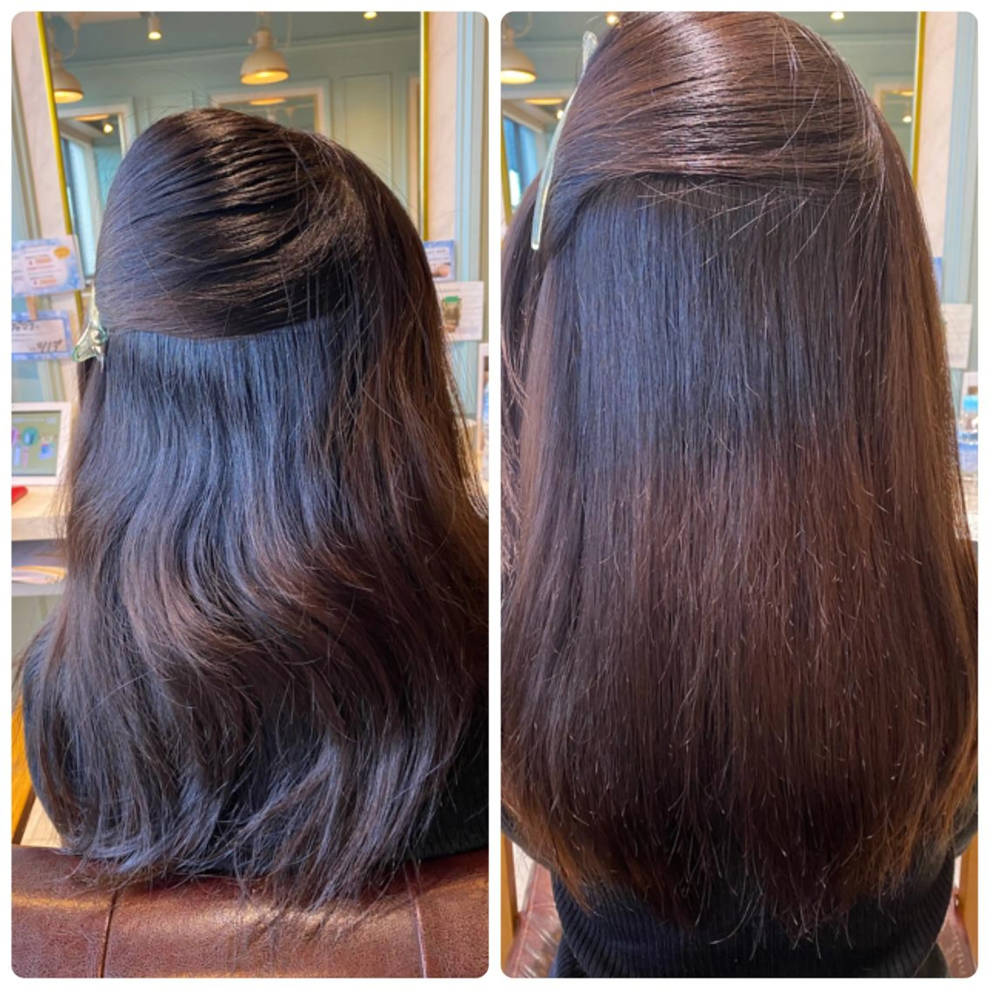 ロング 縮毛矯正 角田 雅行のヘアスタイル