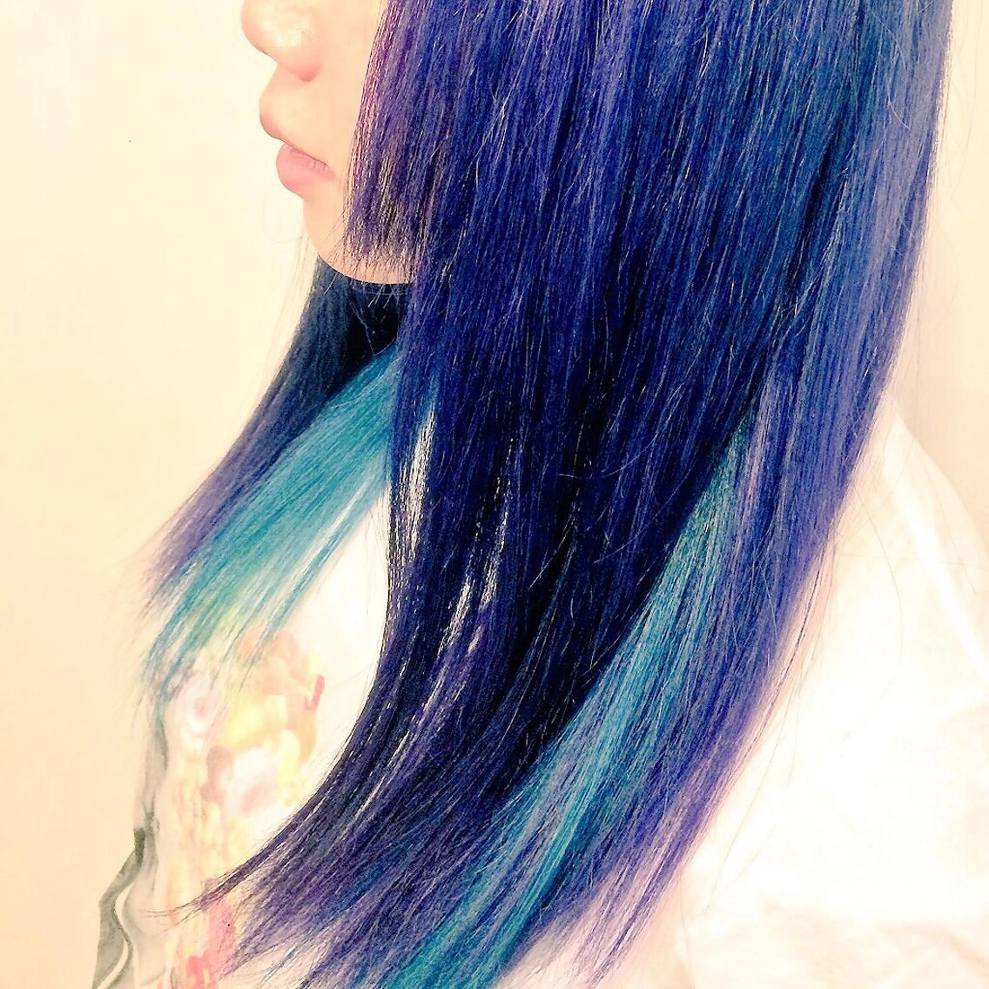 ロング カラー ブルーカラー 🪼個性、雰囲気🪼 ⛈オカダ🎧のヘアスタイル