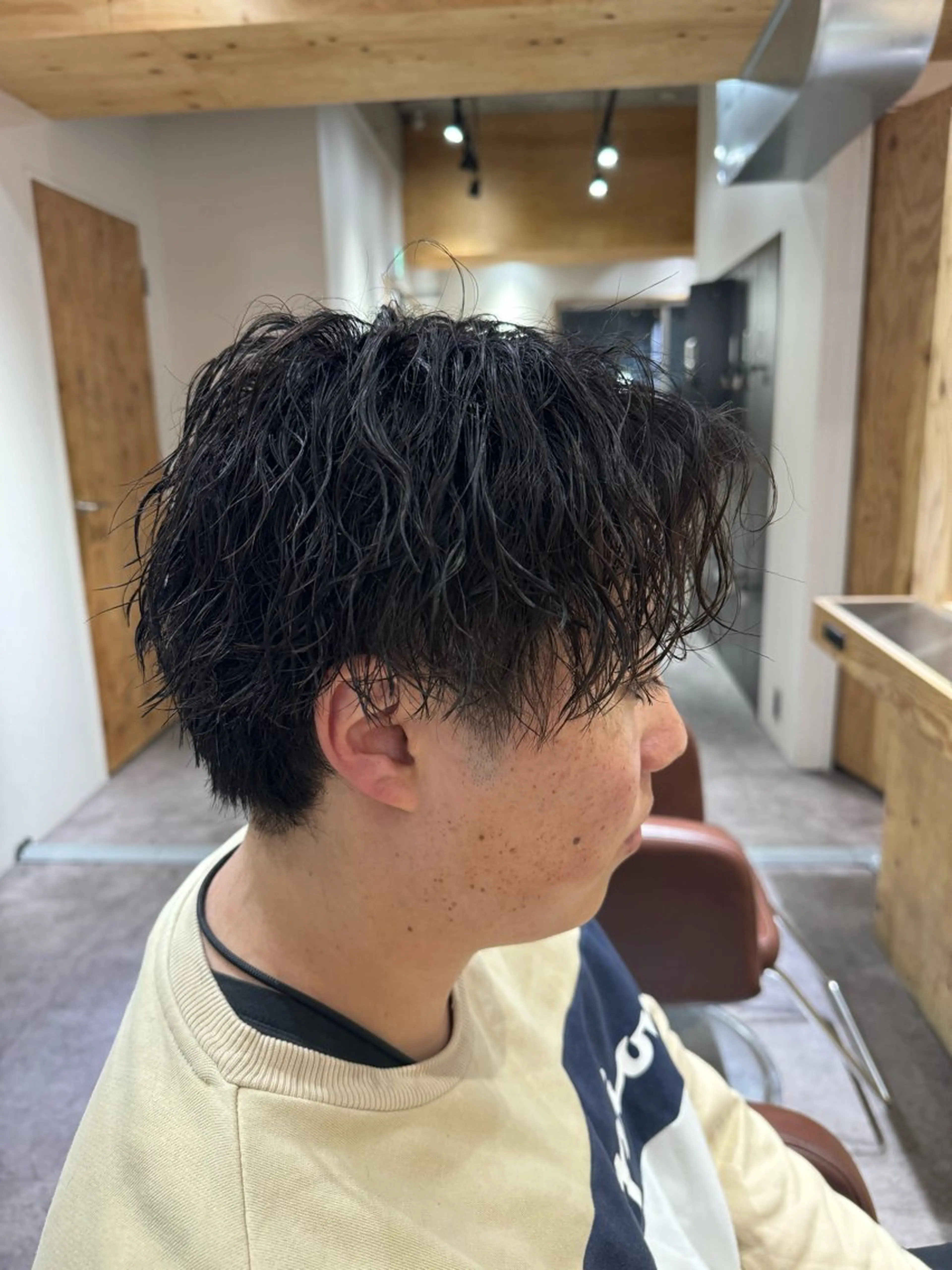 パーマ メンズ 雪音/美髪縮毛矯正 /ニュアンスパーマのヘアスタイル