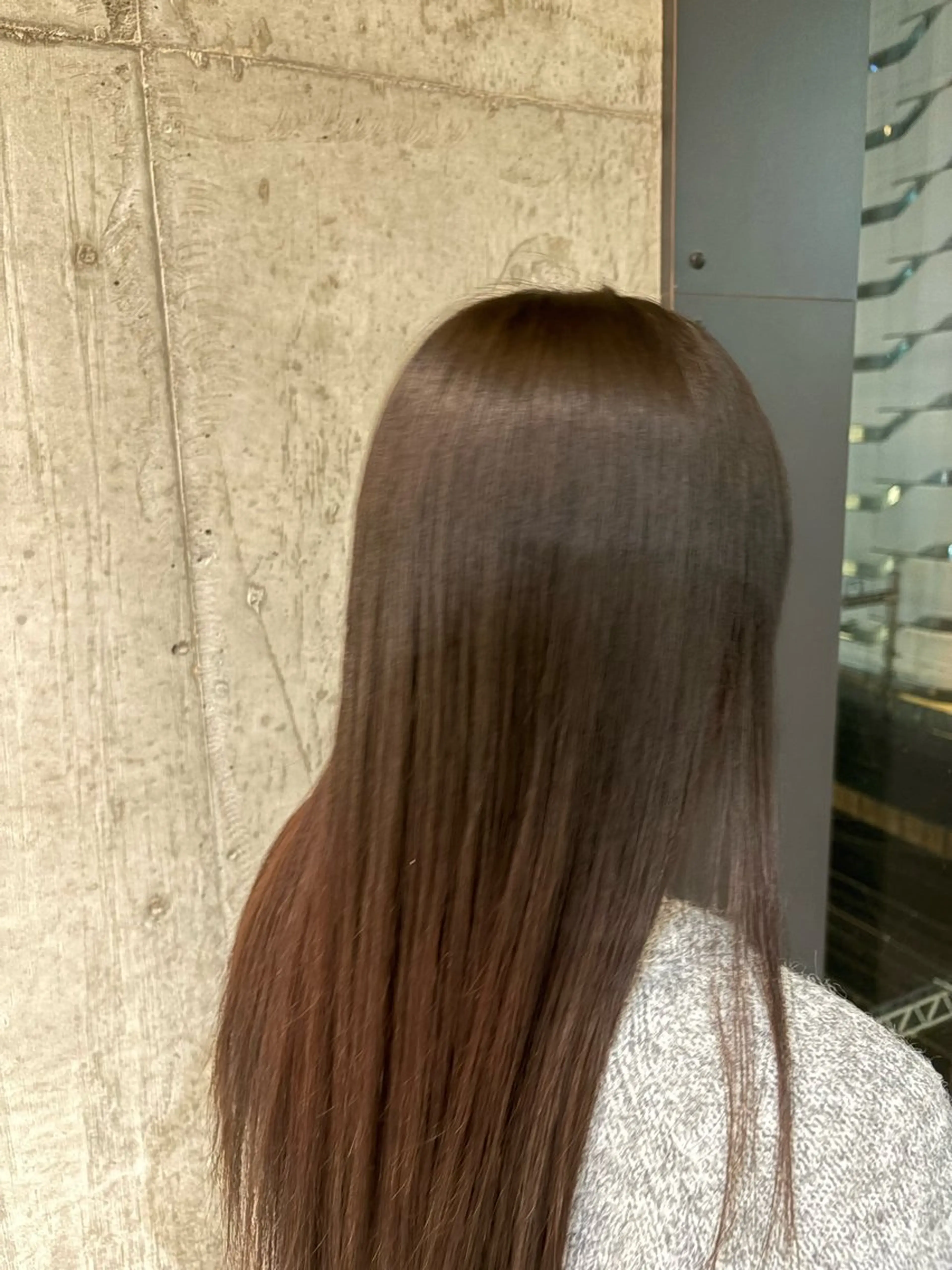 ロング 縮毛矯正 トリートメント 縮毛矯正 トリートメント ［縮毛矯正／カラー］ はるのりのヘアスタイル