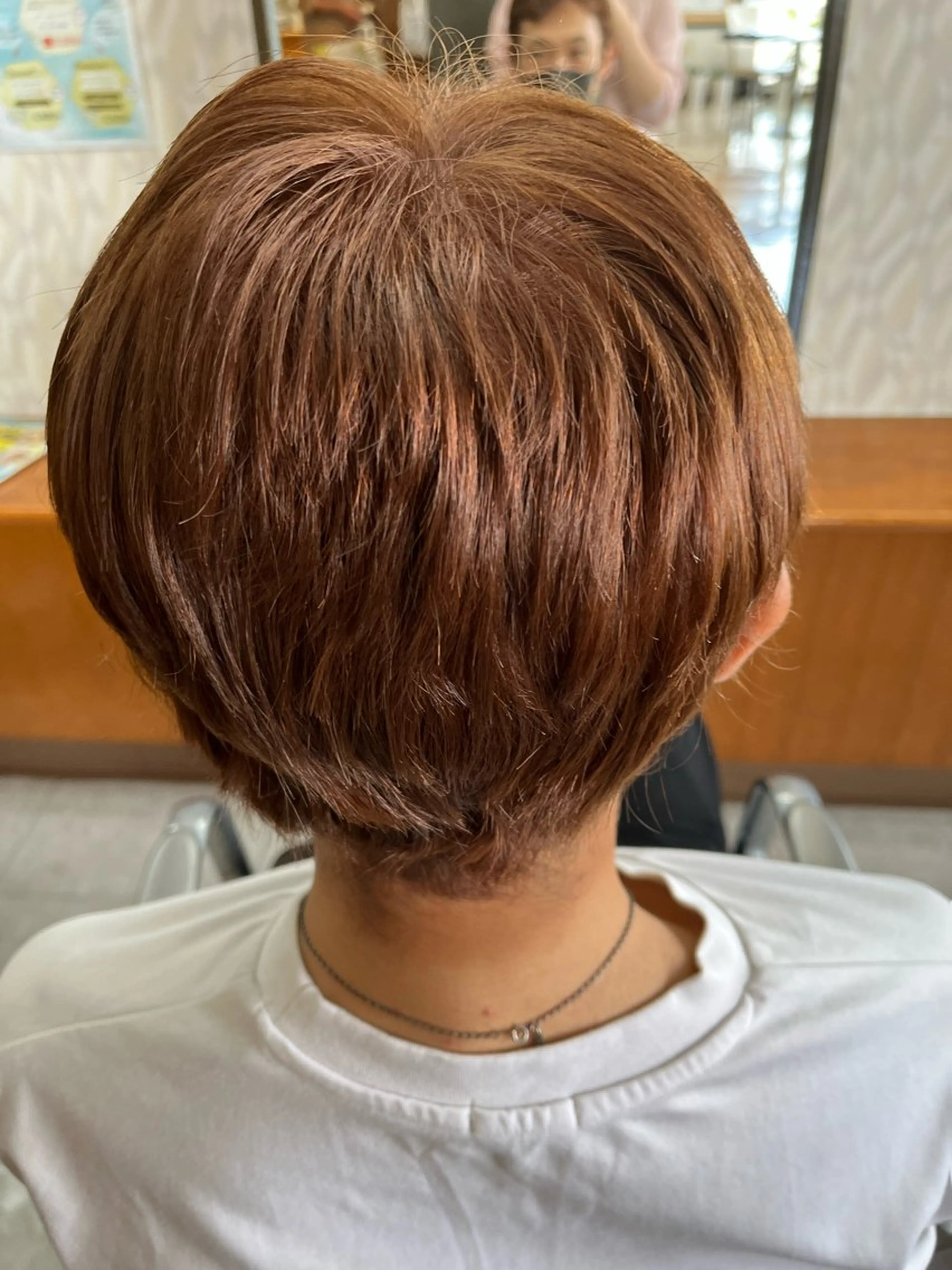 ショート カラー 熊谷 はつなのヘアスタイル