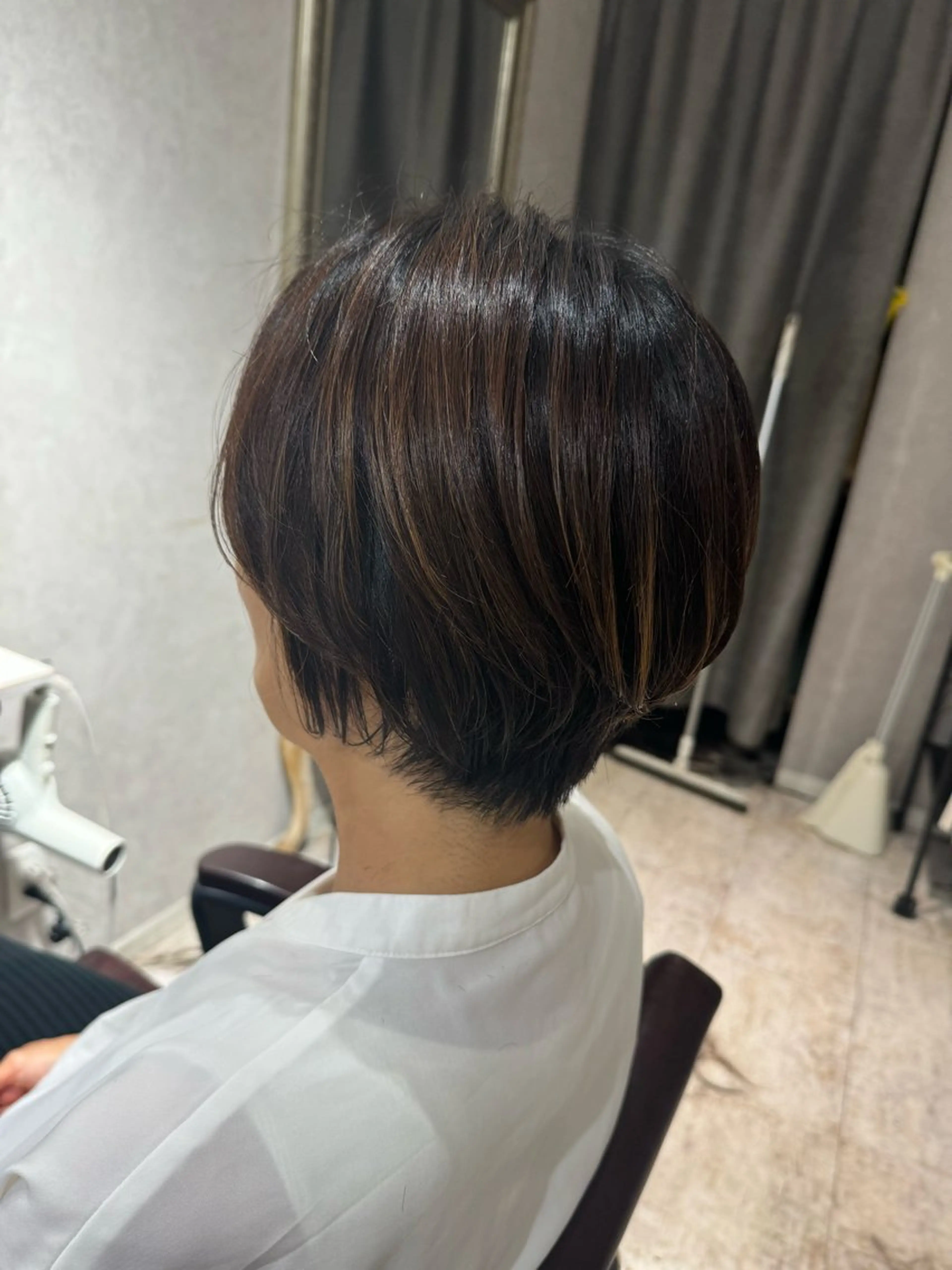 ショート ショートヘア 山口 彩乃のヘアスタイル