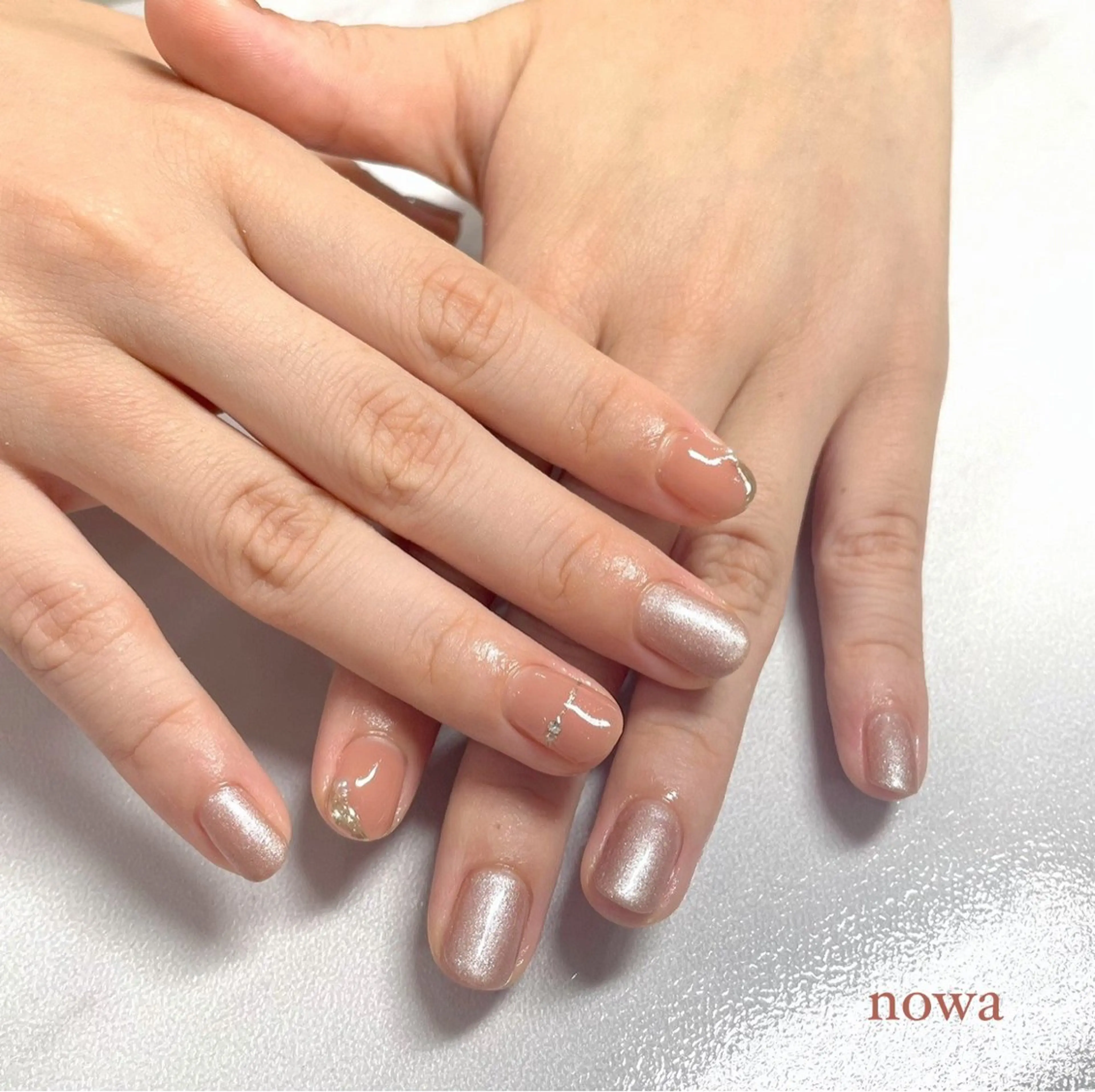ネイル シンプルネイル Beauty Studio 【nowa】所属・【nowa】小松 宙未 Soramiのネイルデザイン