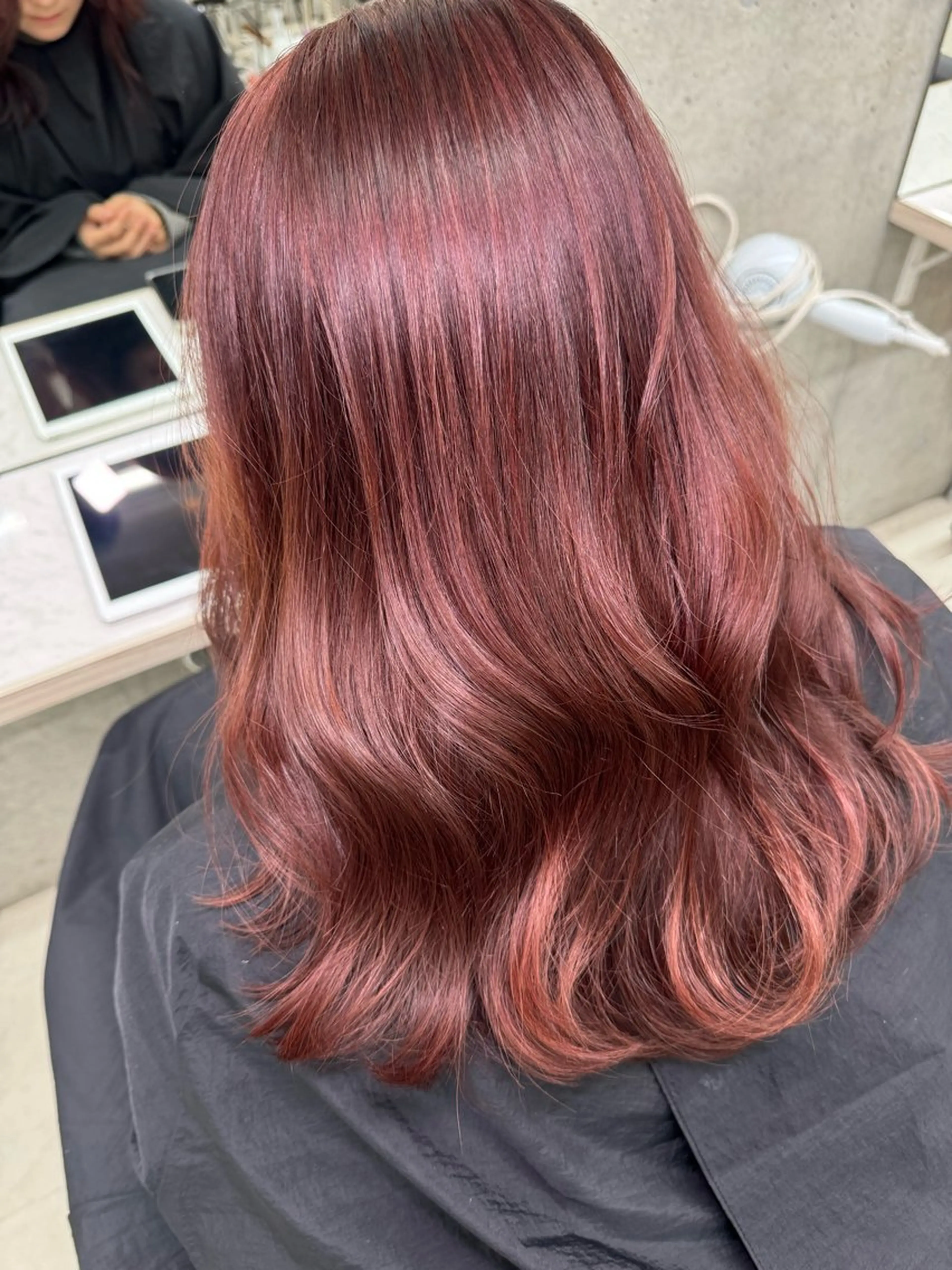 ミディアム うる艶ヘア♡韓国好き 透明感　shotaのヘアスタイル