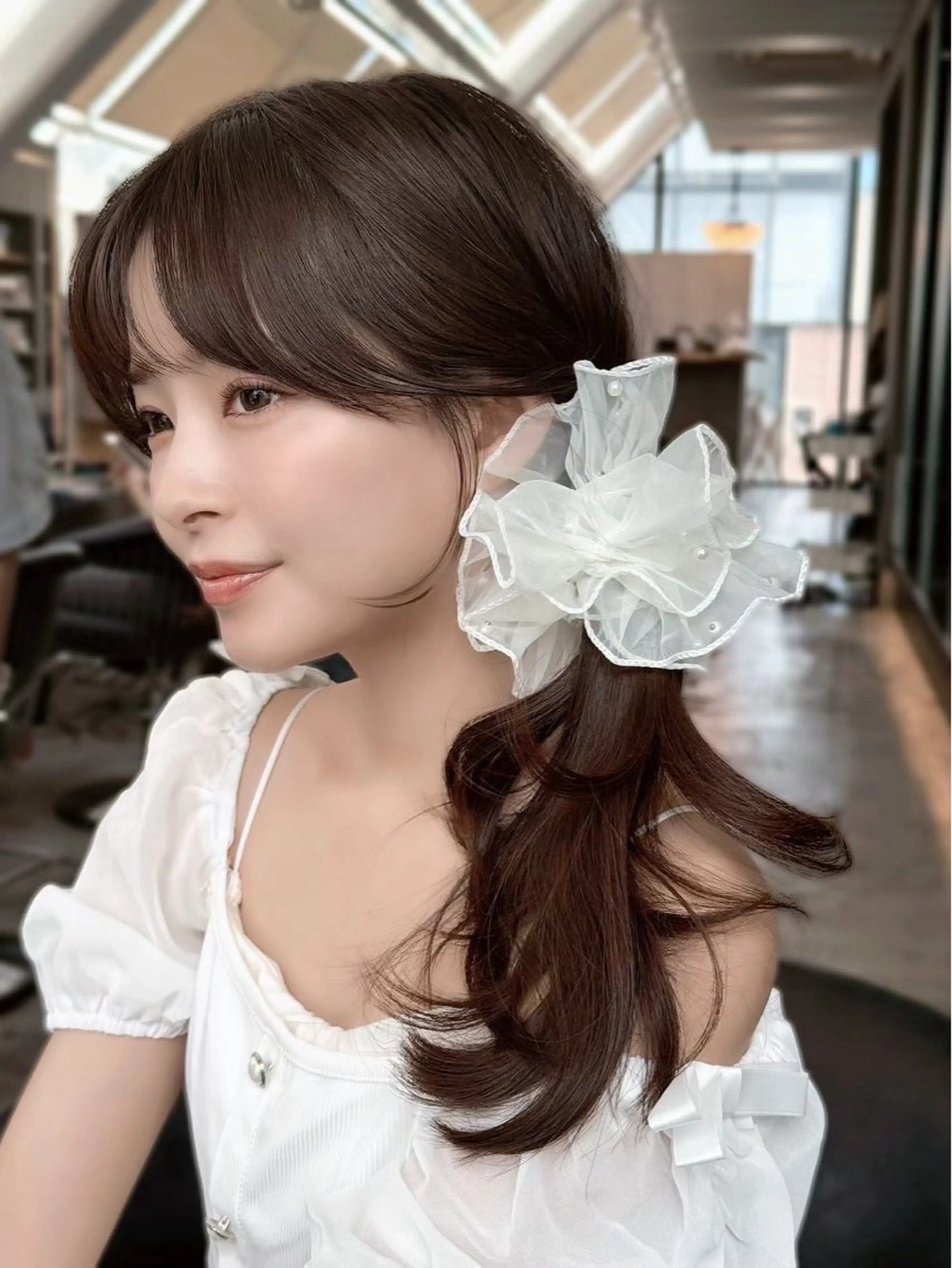 セミロング ai / Lond idealのヘアスタイル