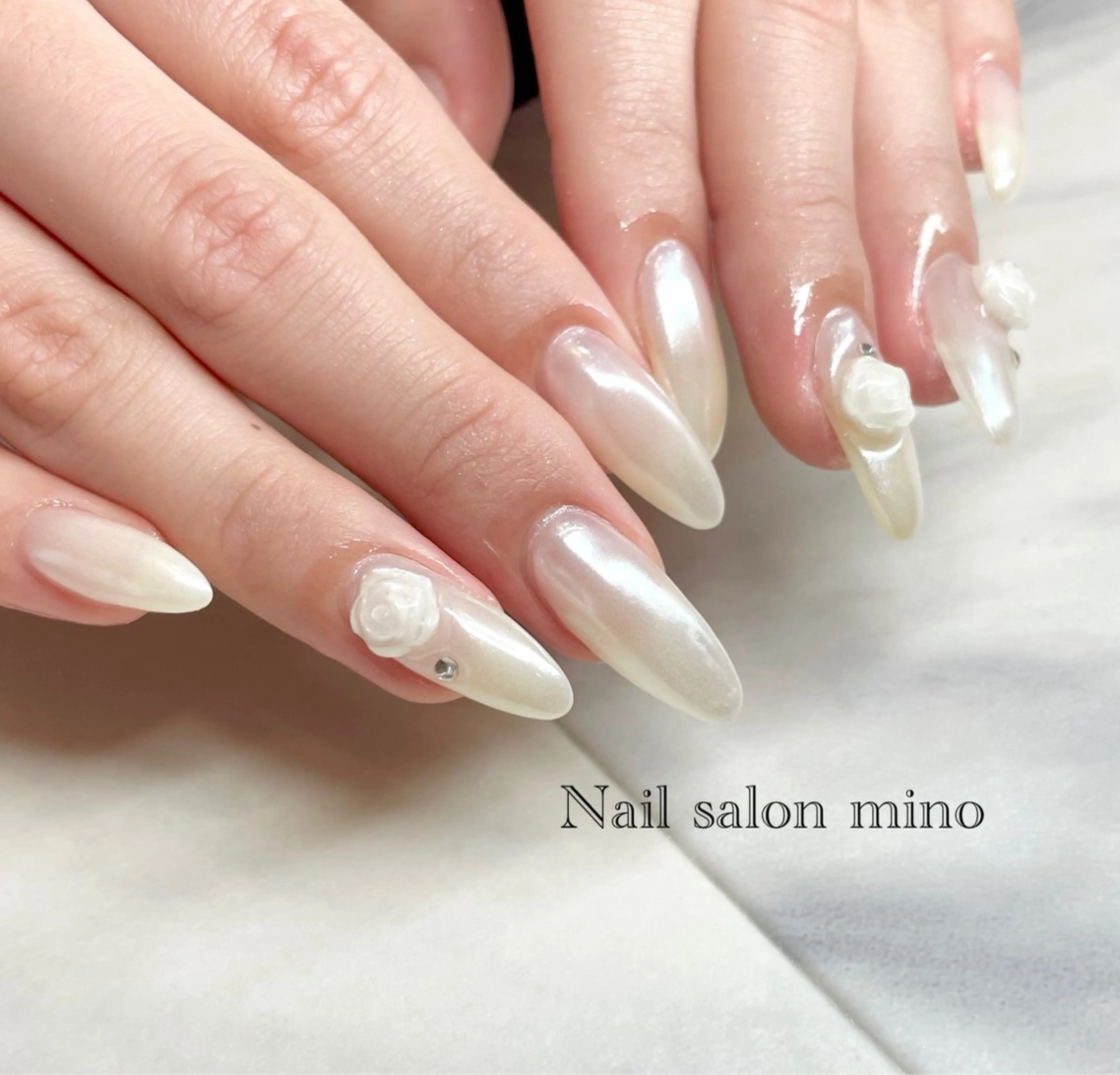 ネイル スカルプネイル ハンドネイル 三野　nail salon minoのネイルデザイン