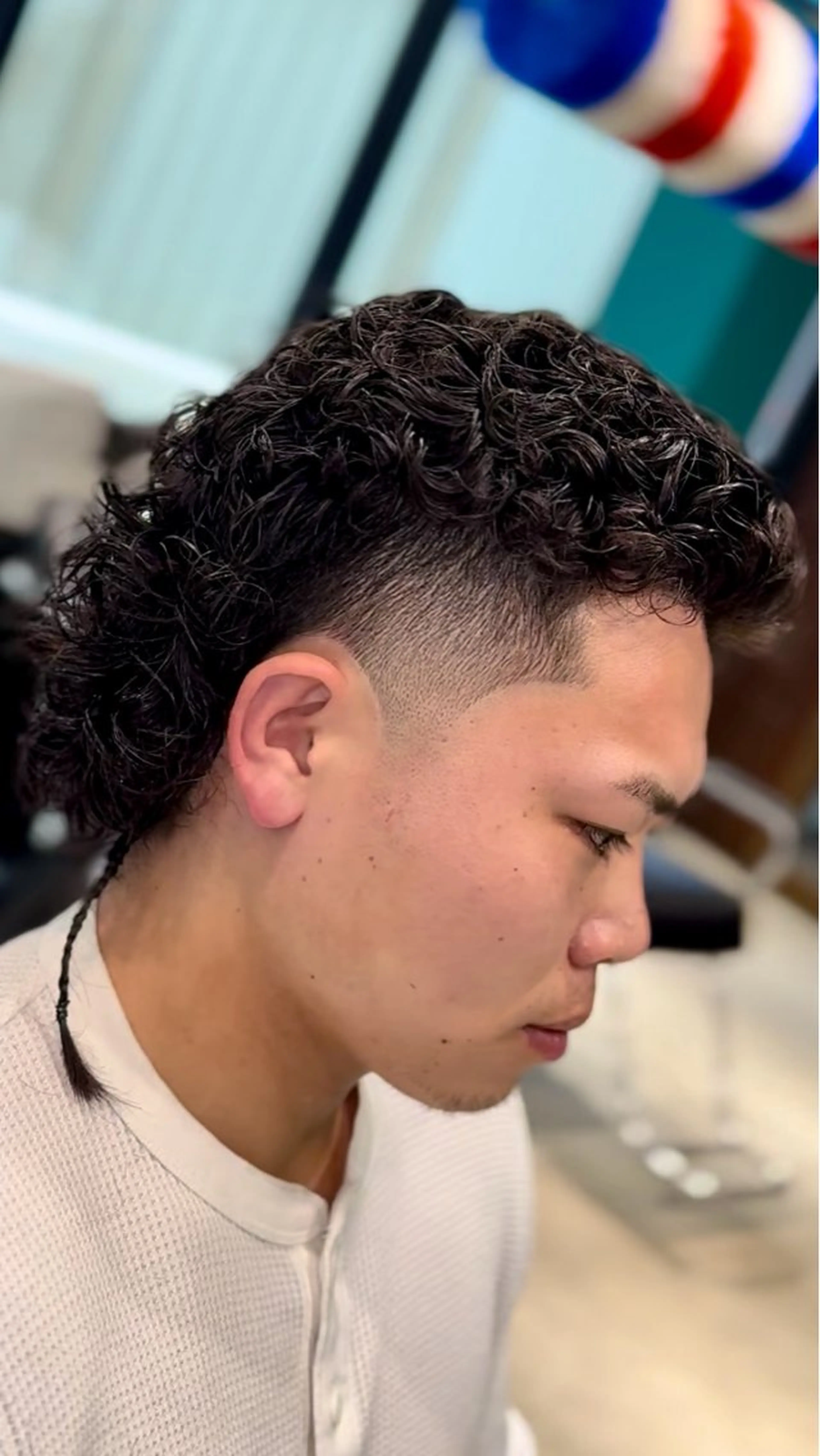 ミディアム カット YUTA💈 スキンフェードのヘアスタイル