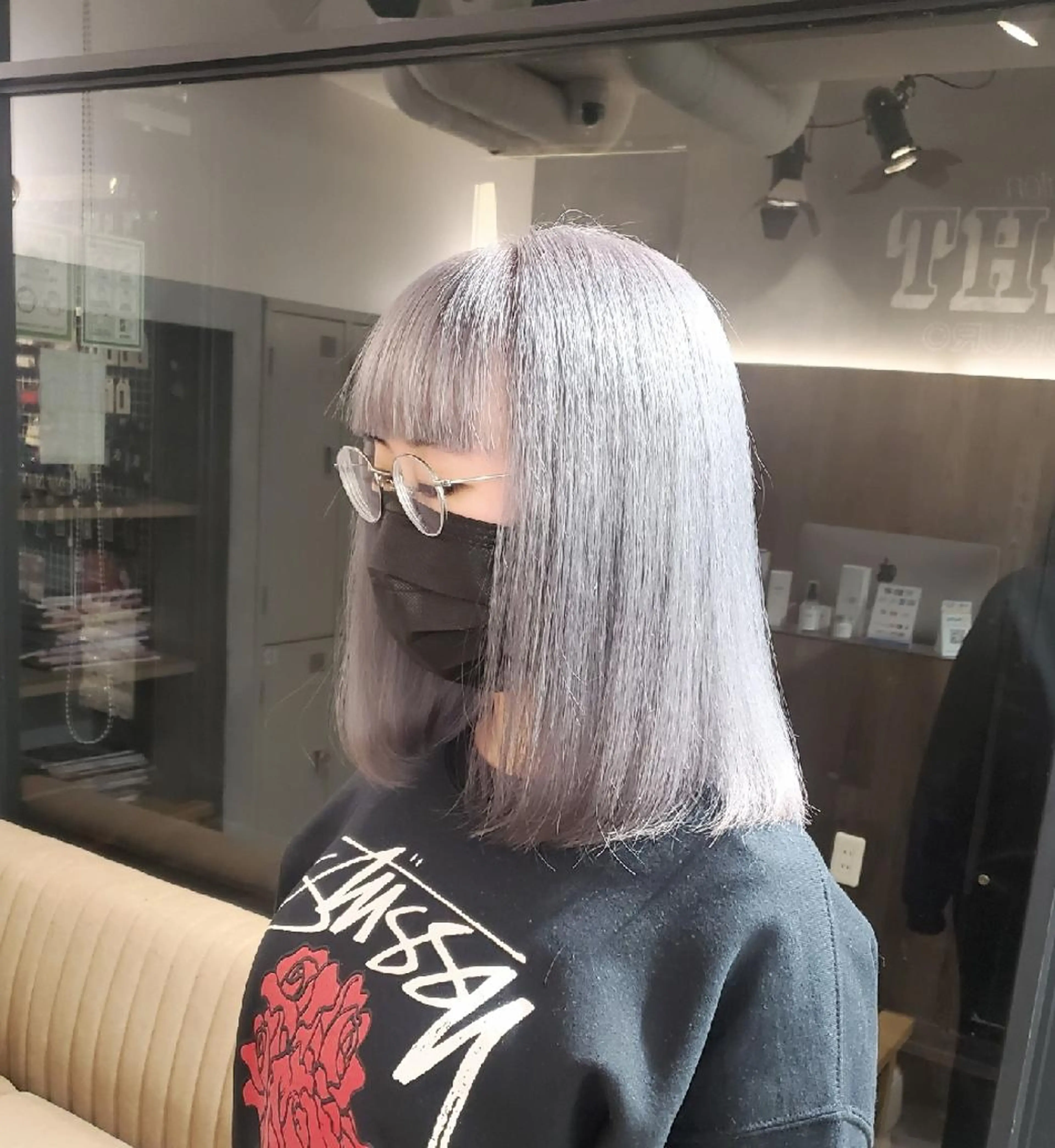 ミディアム カット ヘアカラー トリートメント ✨本日空きあります✨ 遠田コウヘイ🌟のヘアスタイル