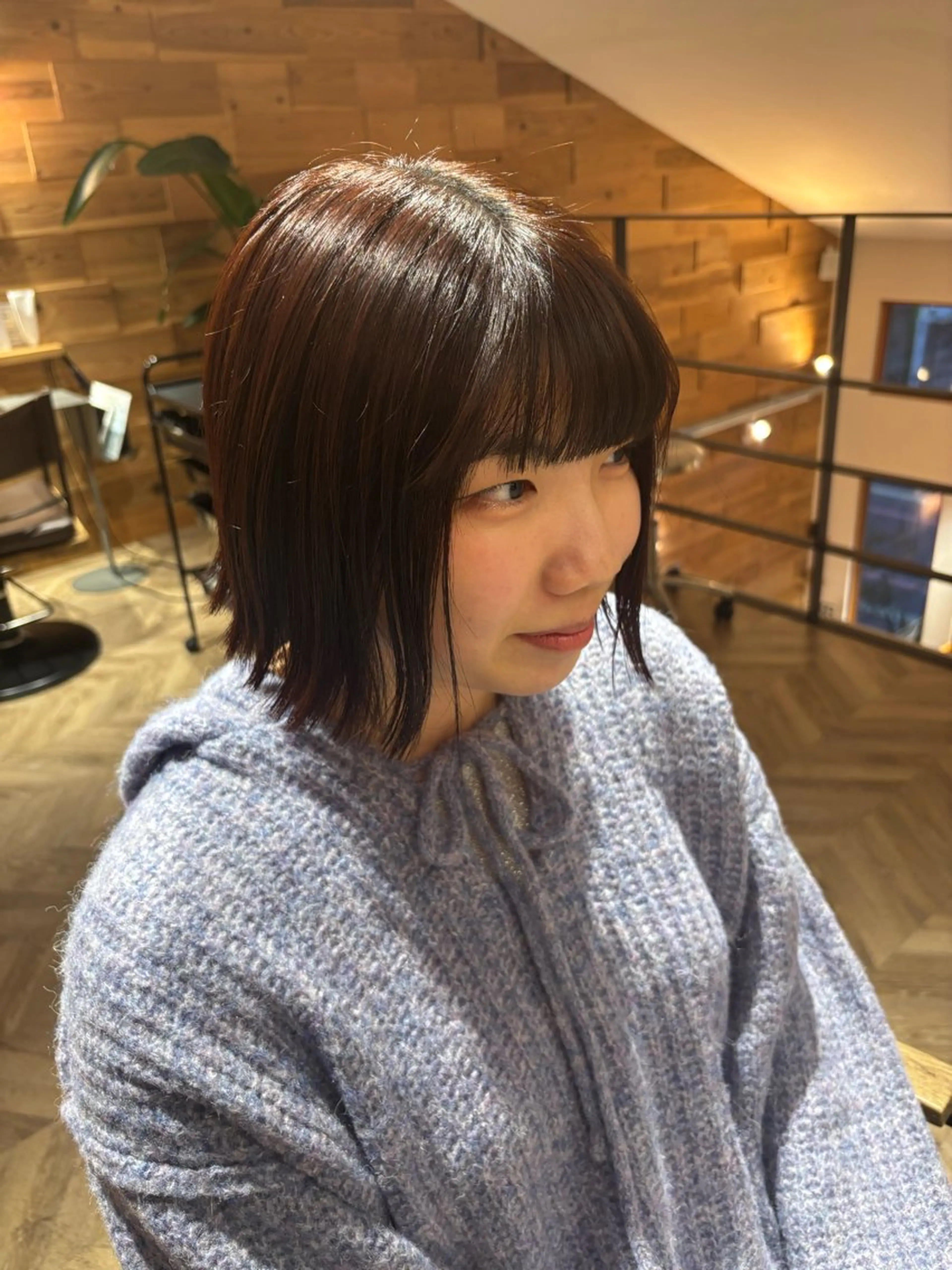 ショート ボブ 外ハネヘア カット トリートメント 咲月/似合わせカット /ボブ/ショートのヘアスタイル