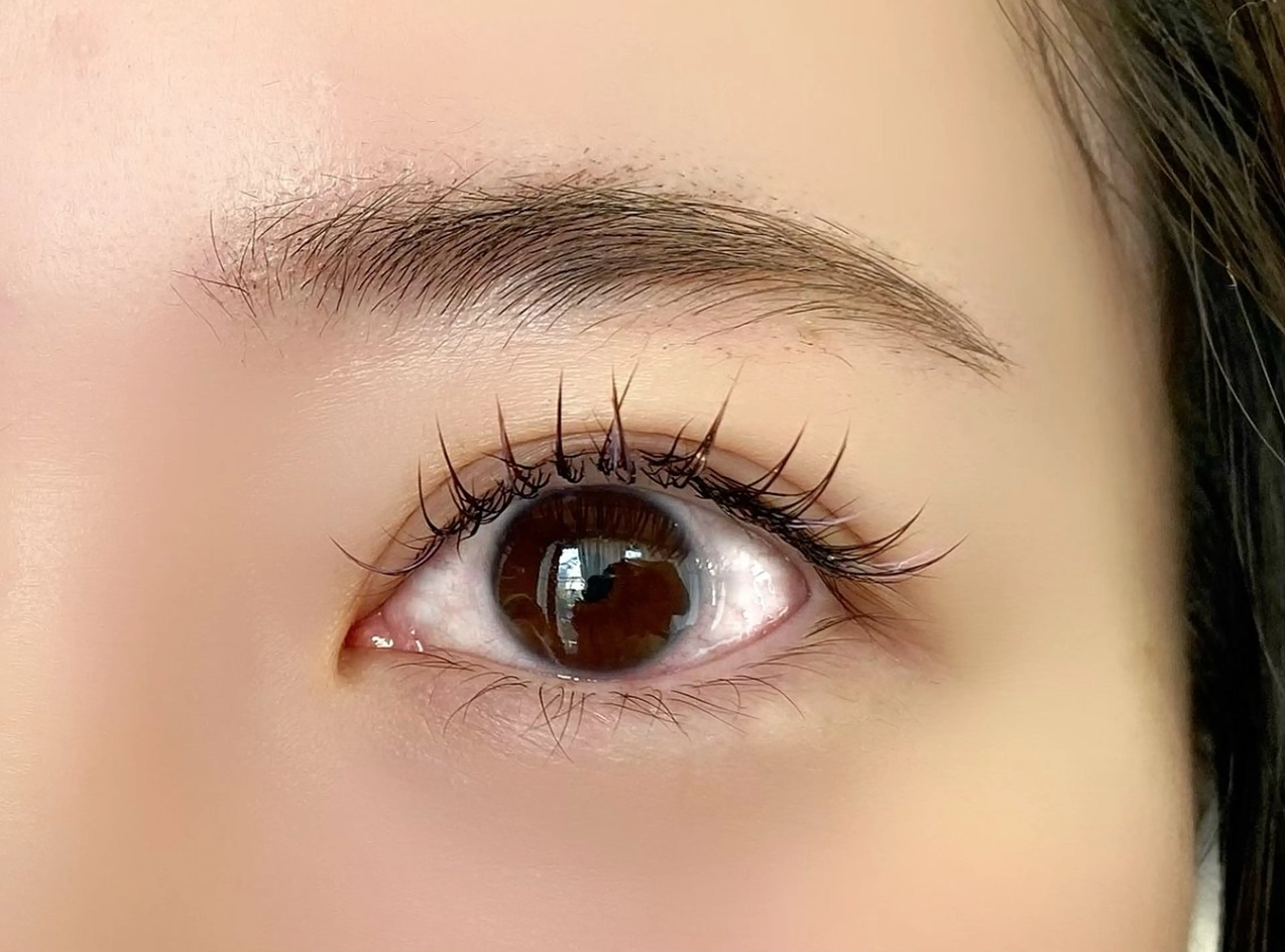 💗カラーエクステ💗フラットラッシュ100本💗の写真