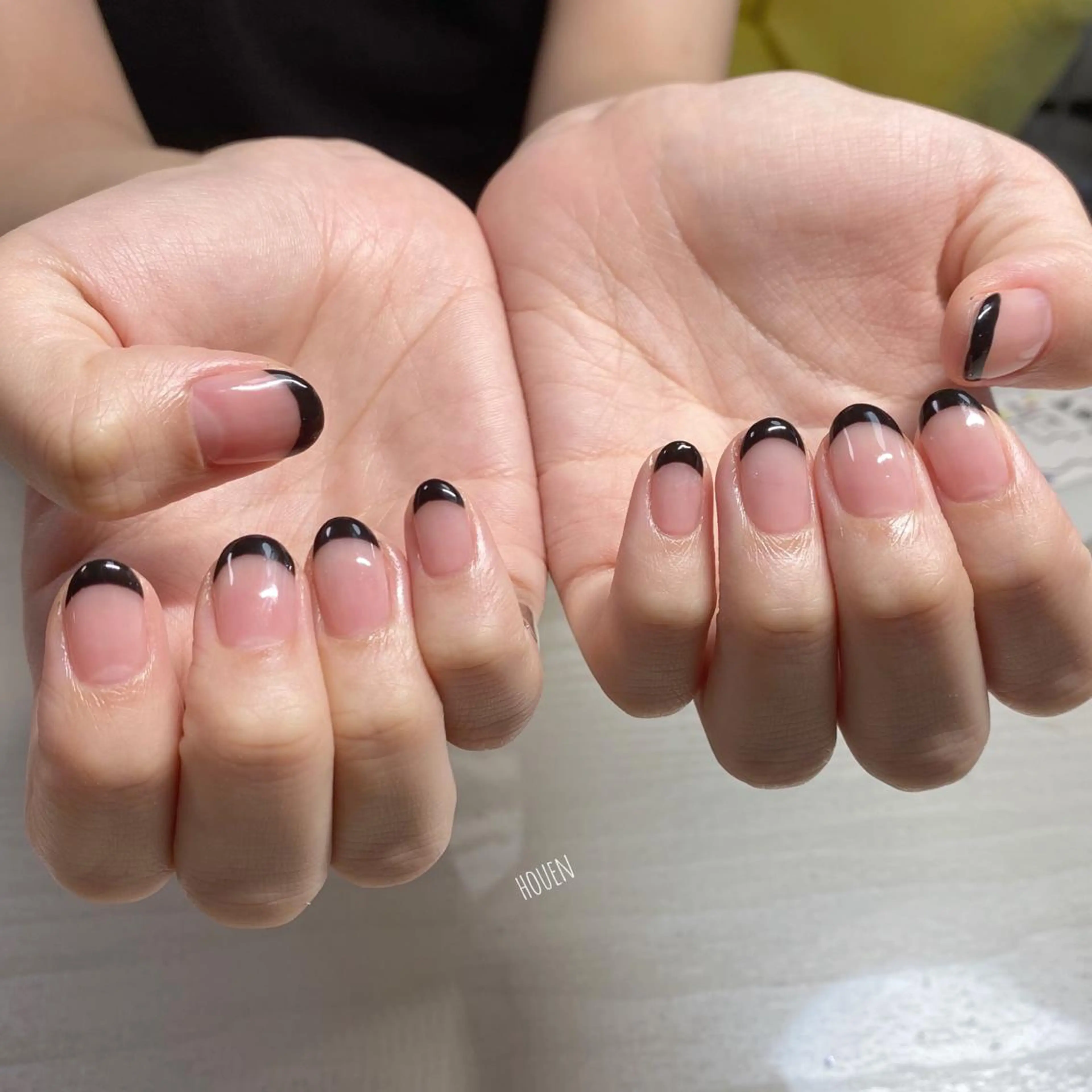 ネイル フレンチネイル I pinknail 韓国風·持ち込み専門のネイルデザイン