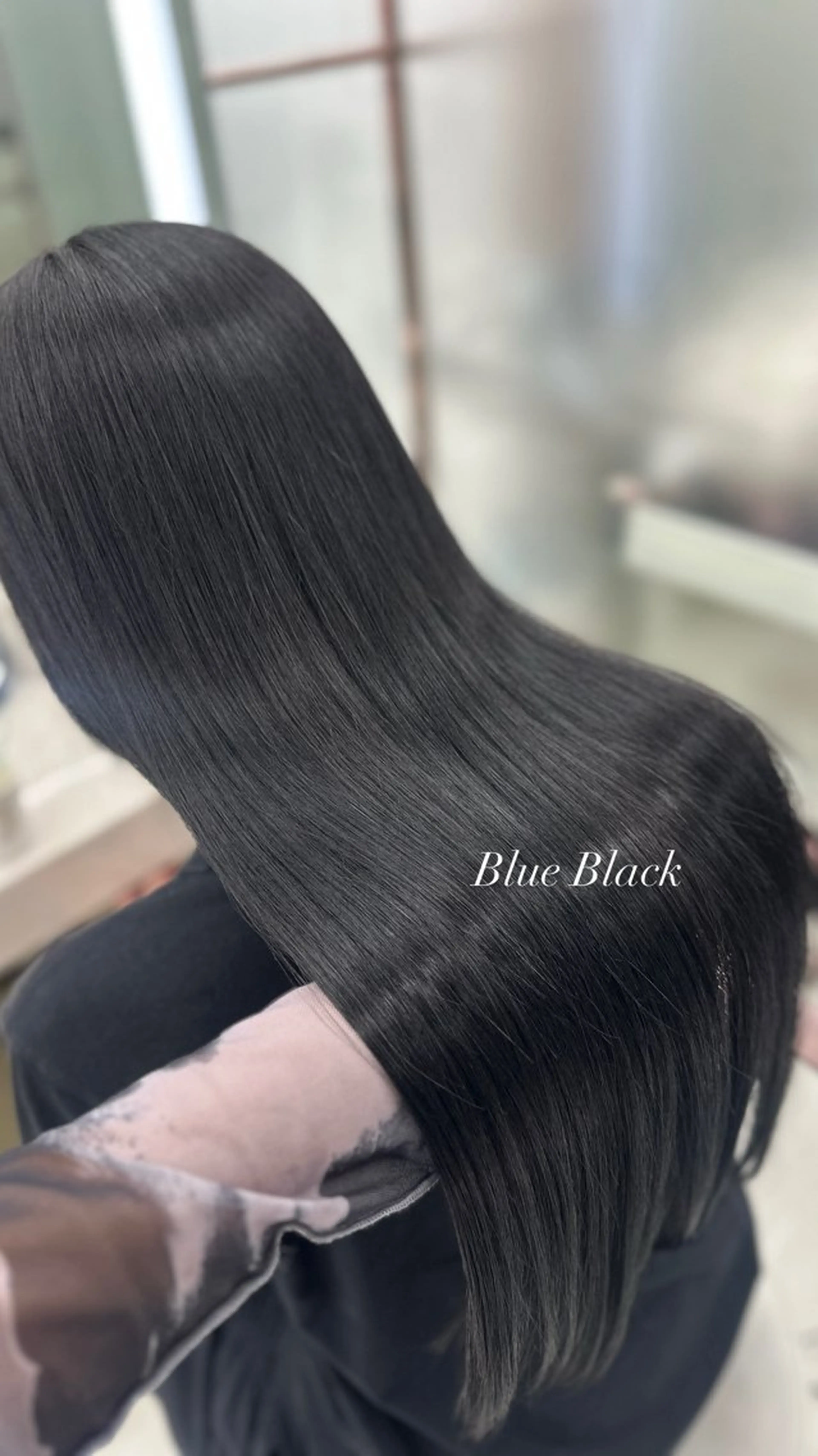 ロング ケアカラー トリートメント COA🎀オギユリ /透明感カラー🫧のヘアスタイル