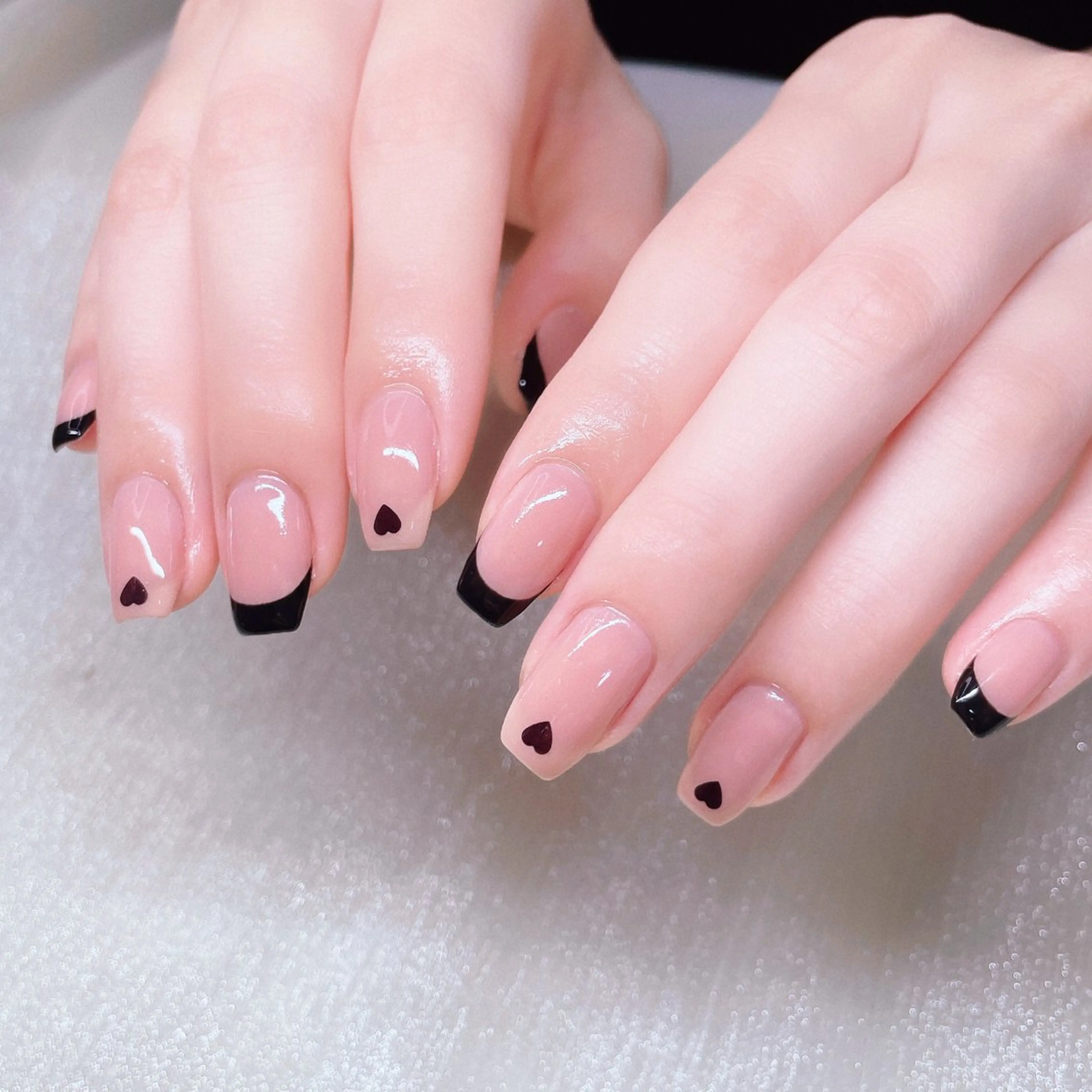 ネイル 長さ出し ハンドネイル Nailist suzuのネイルデザイン