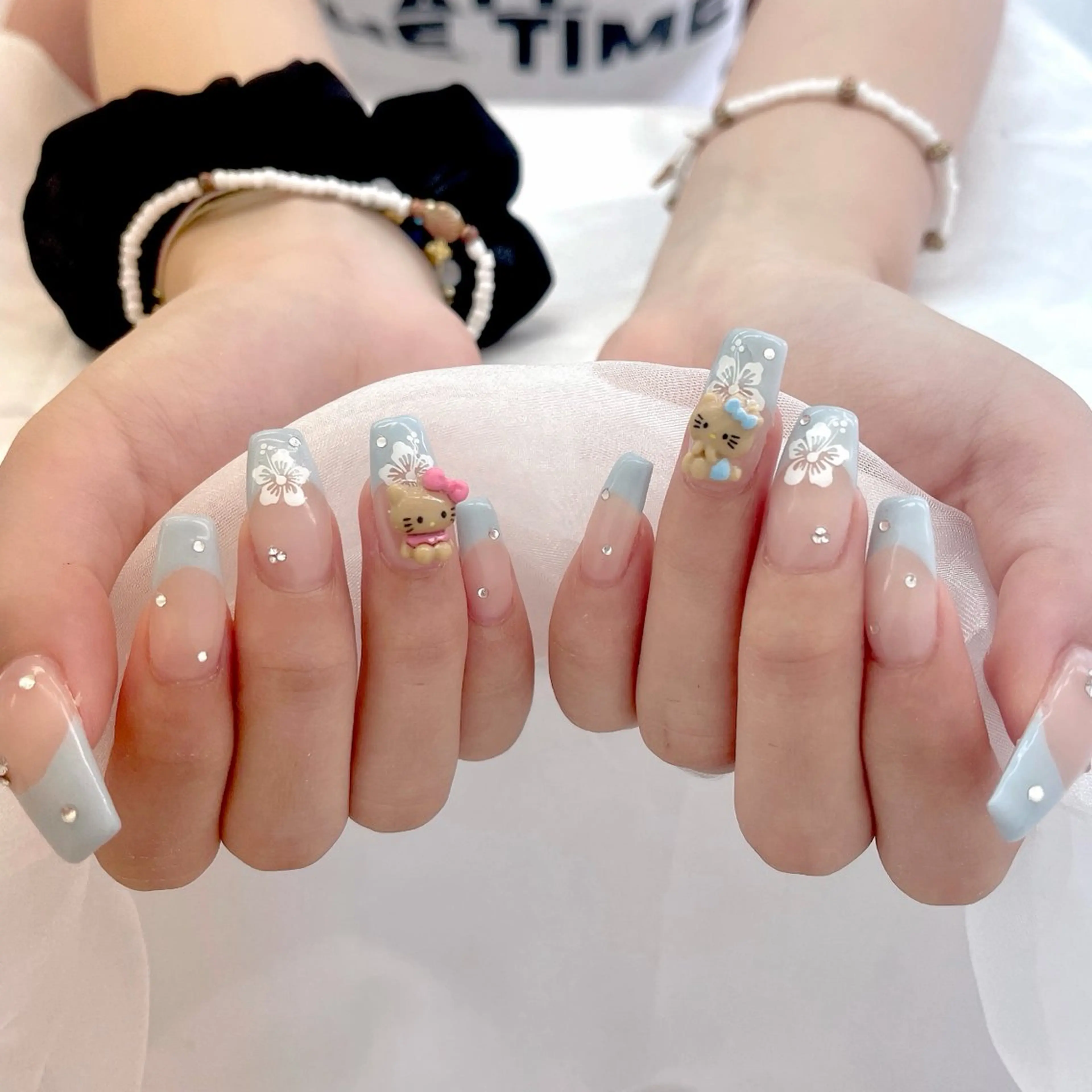 ネイル 【大垣ネイル】 ゆうか🩵のネイルデザイン