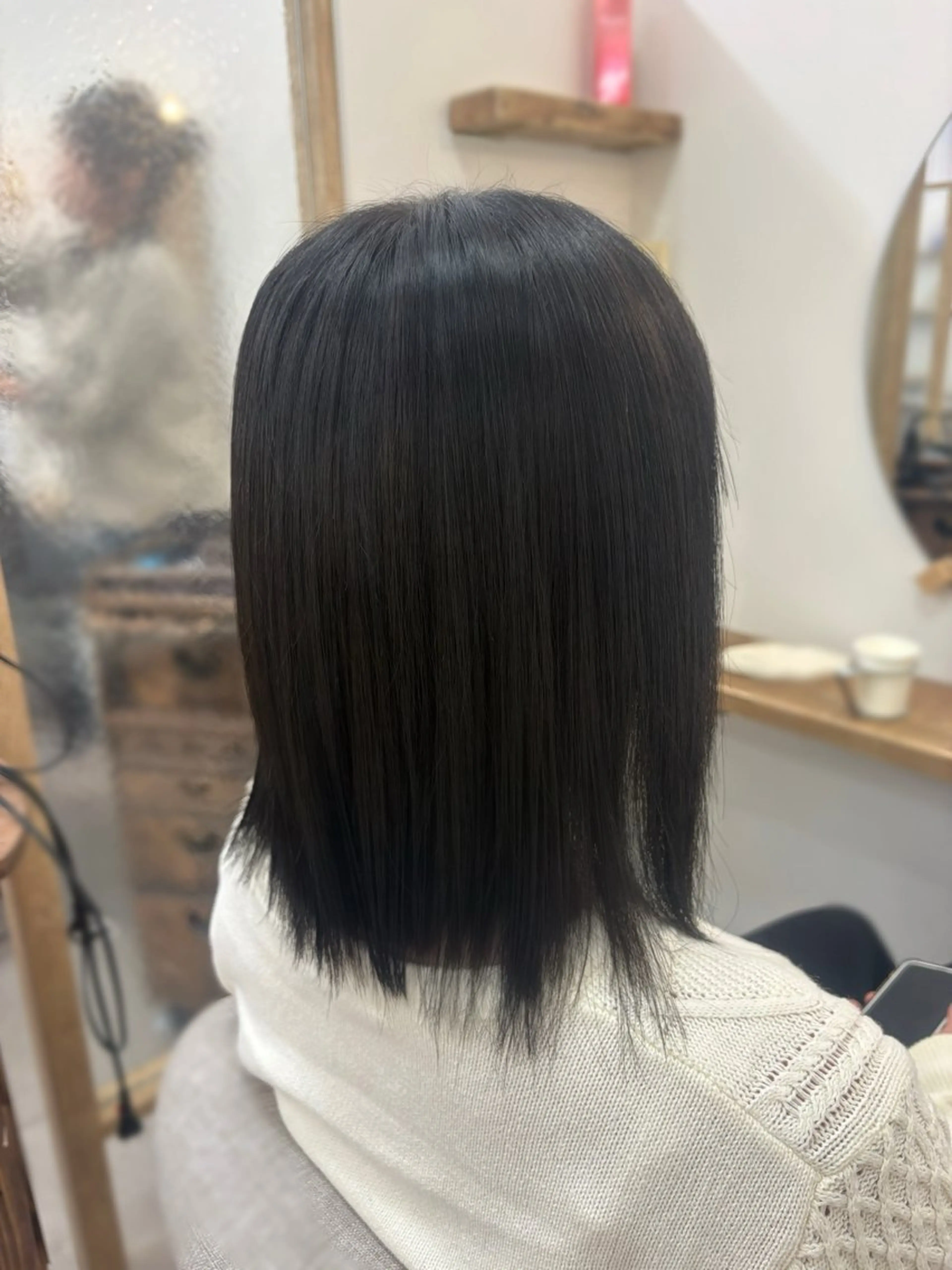 ミディアム カラー 黒髪 ブリーチ ハイトーンカラー Haruka ハルカのヘアスタイル