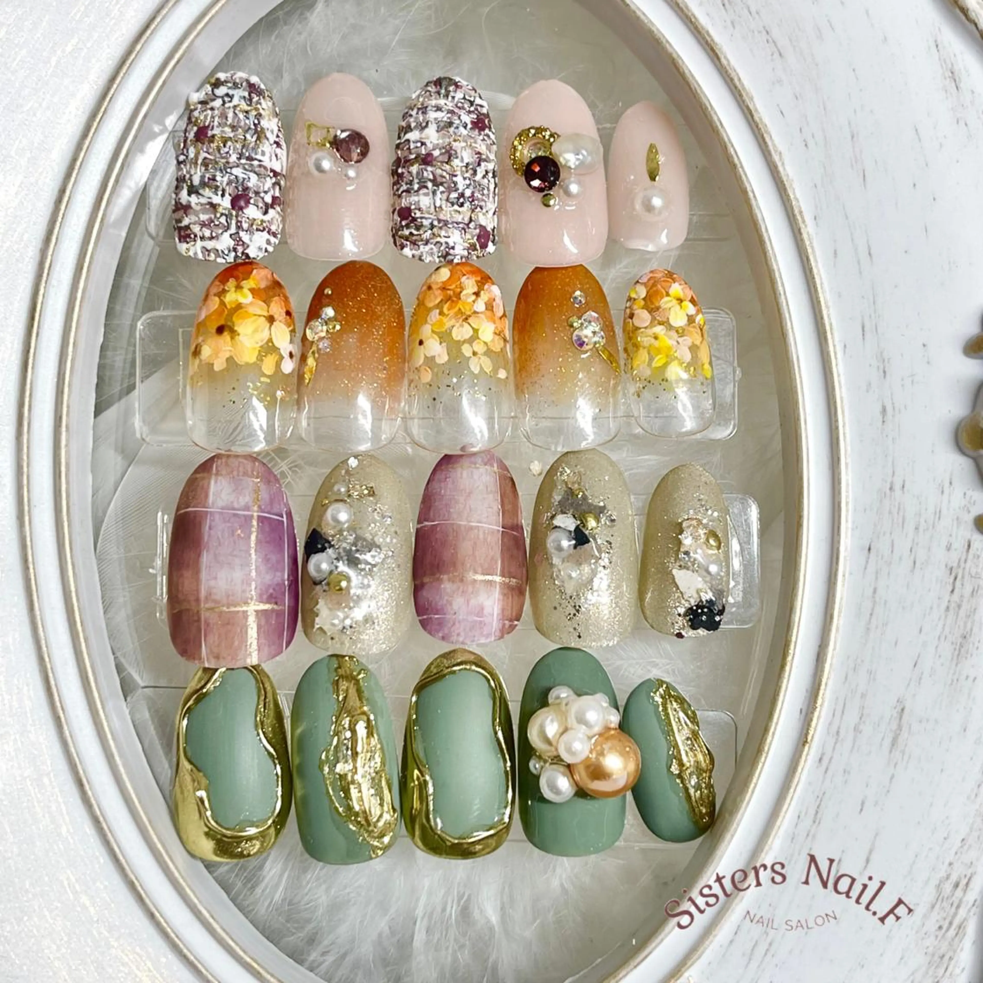 ネイル ハンドネイル ハンドケア sisters nail.fのネイルデザイン