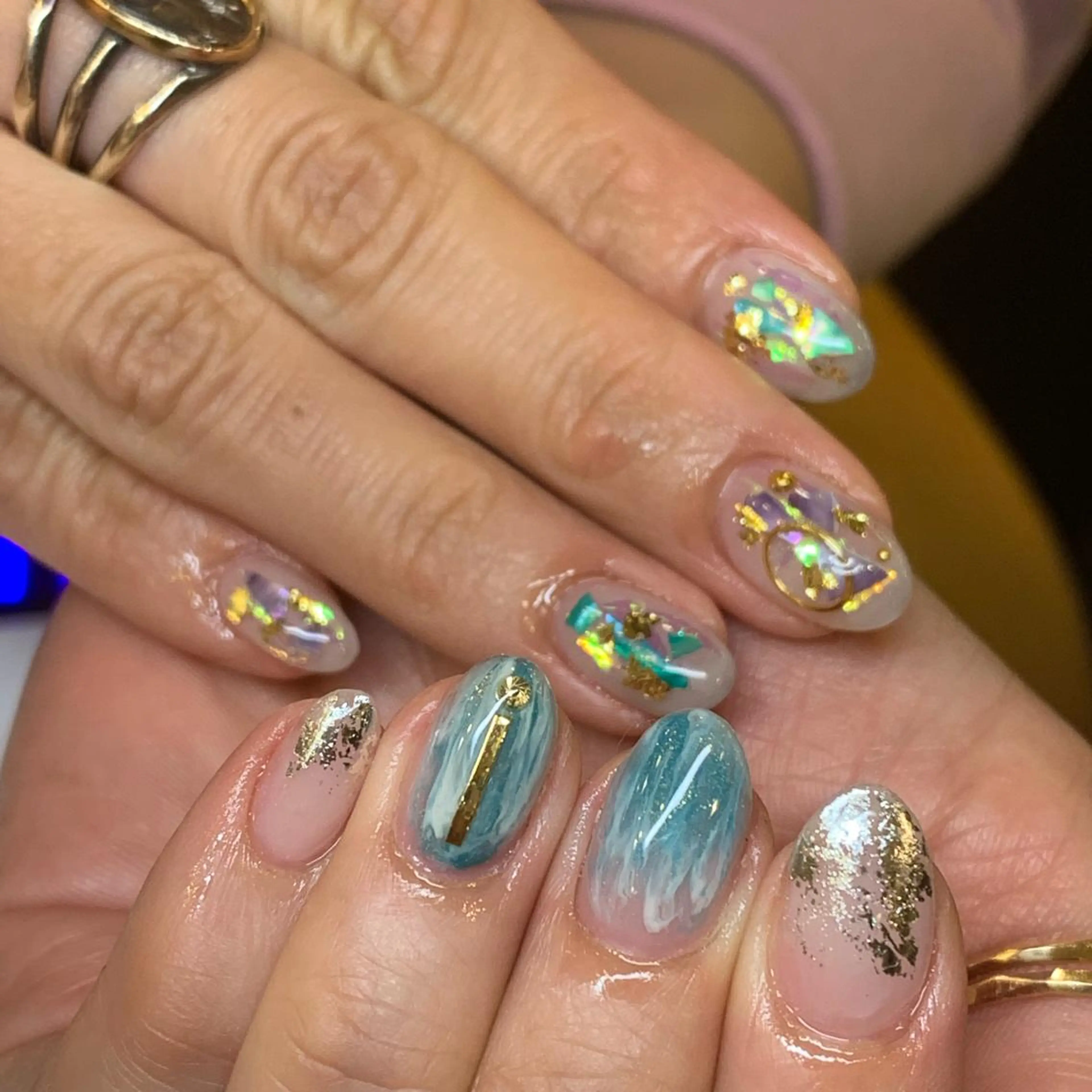 ネイル ニュアンスネイル salon Noelのネイルデザイン