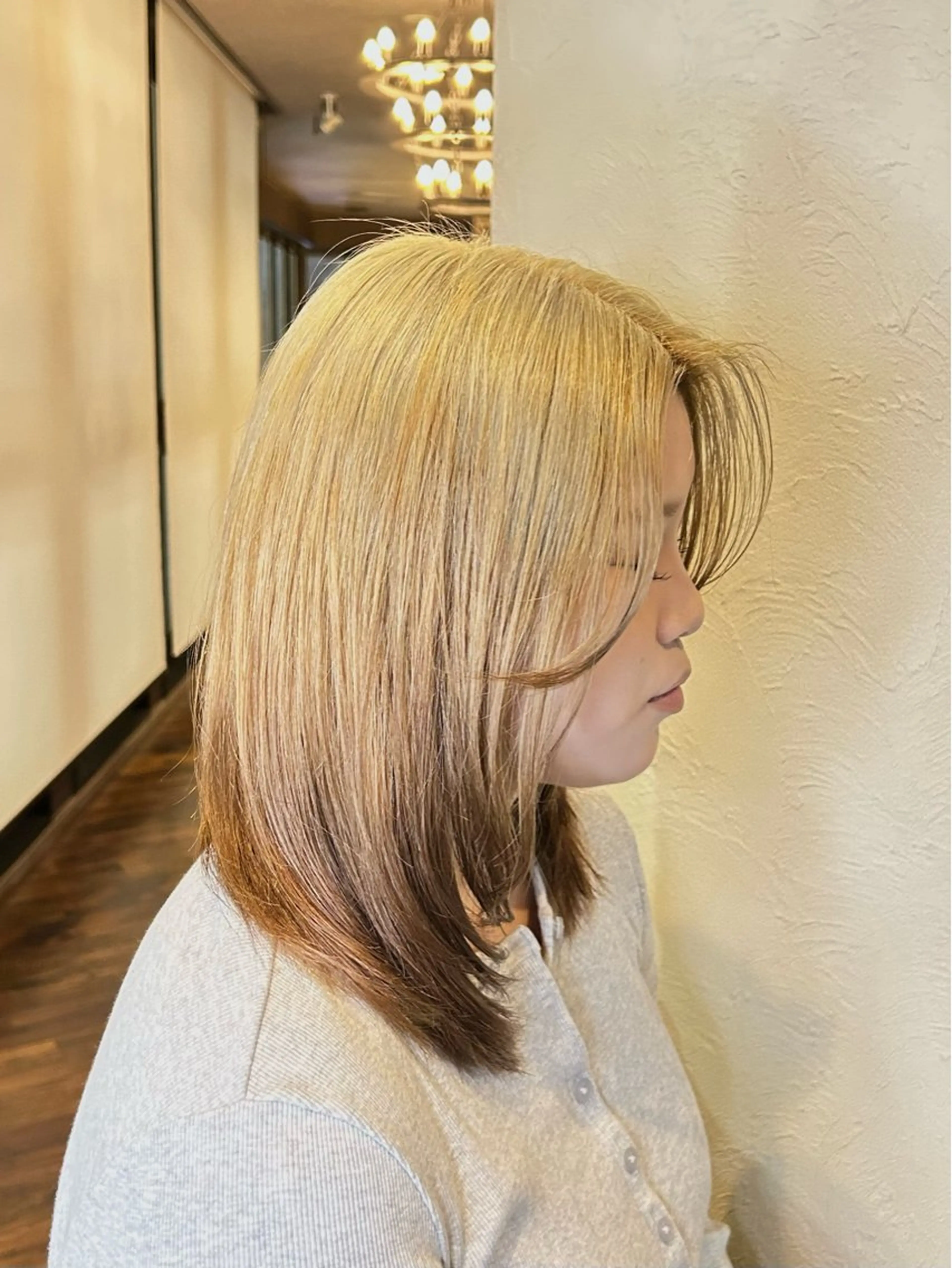 ロング カラー ヘアアレンジ ヘアカラー トリートメント 🌿Rina 🌙当日予約OK🌙のヘアスタイル