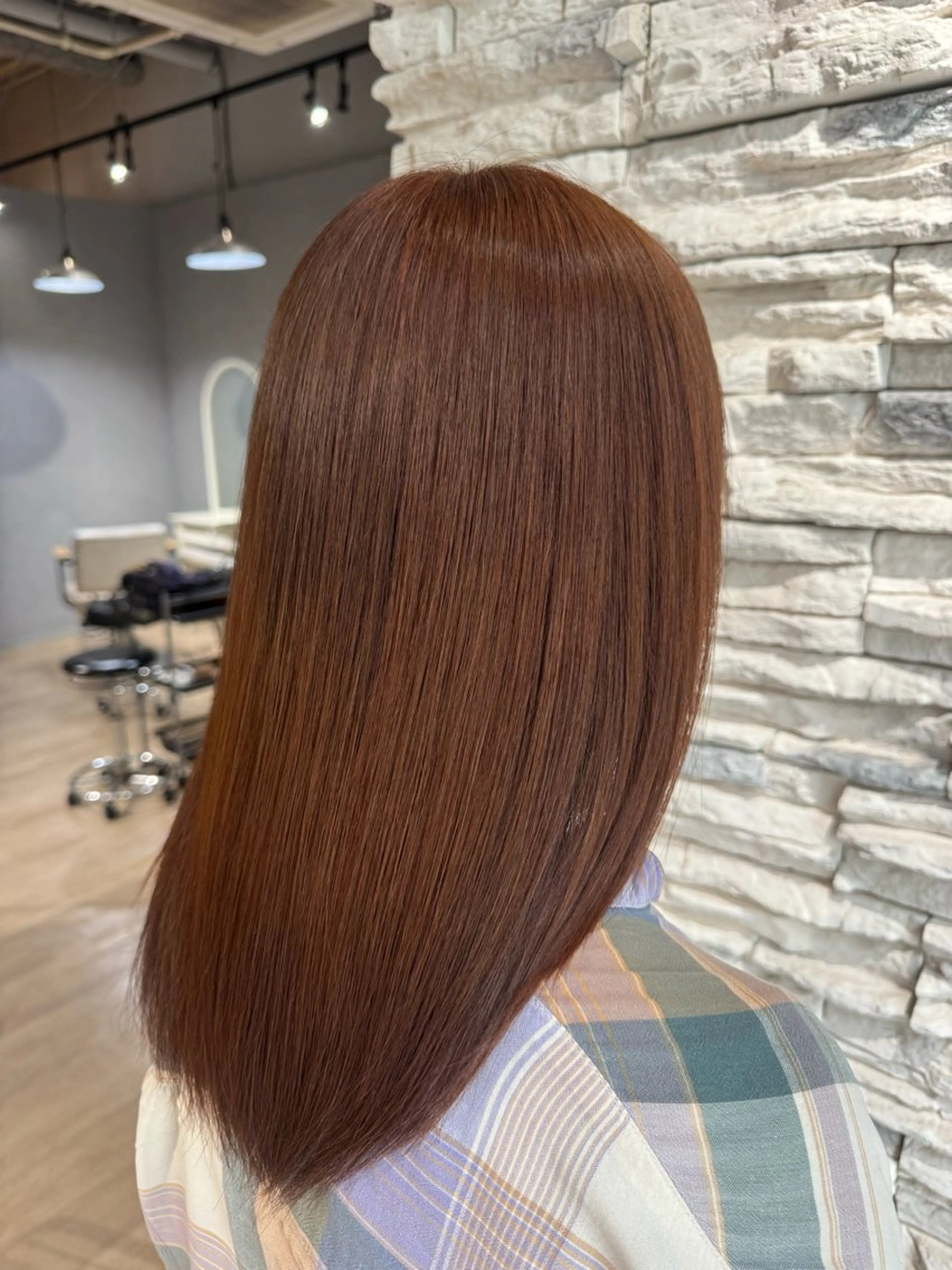 ミディアム 🔶髪質改善／縮毛 ✨　山郷敏彦🟢のヘアスタイル