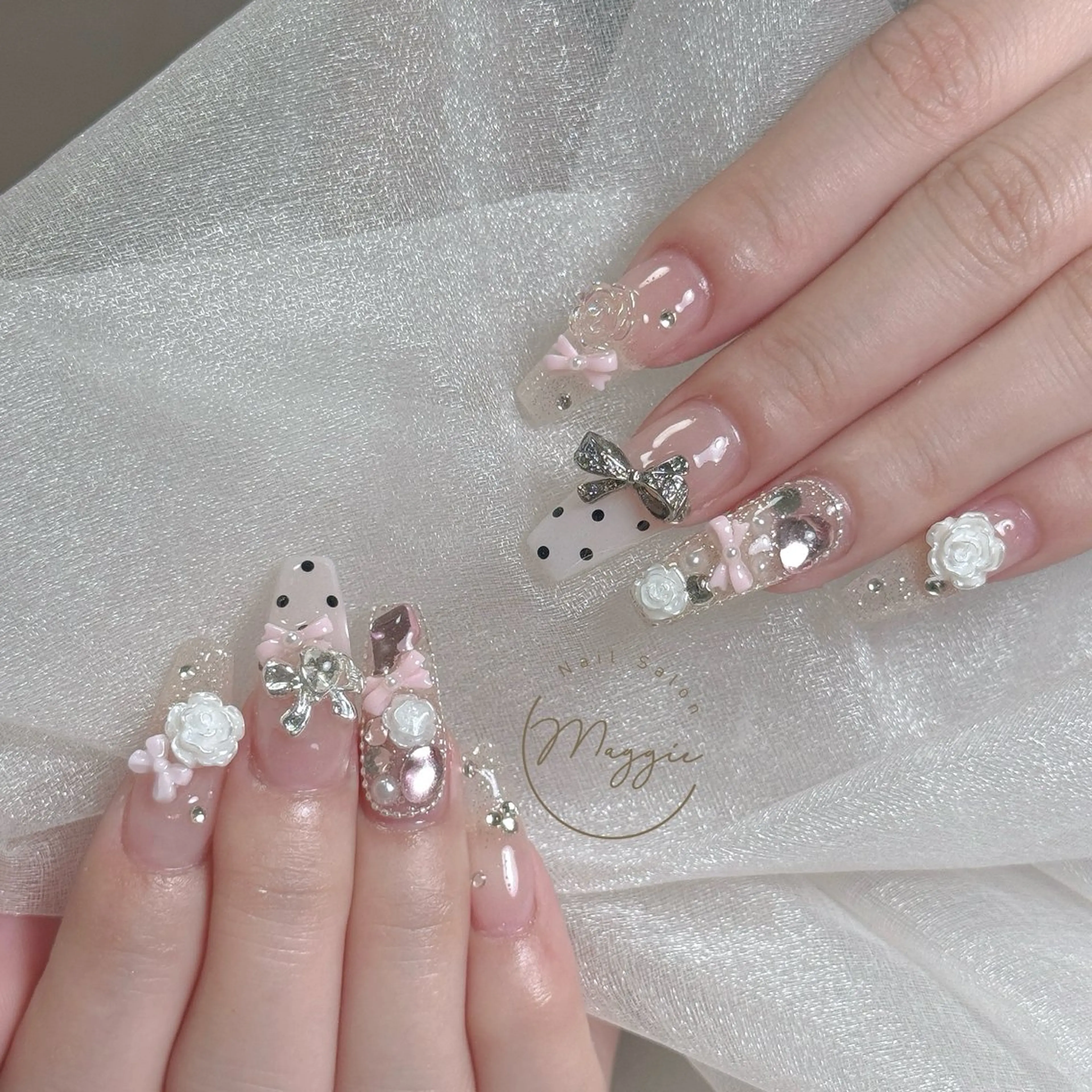 ネイル ハンドネイル Maggie Nail🦩のネイルデザイン