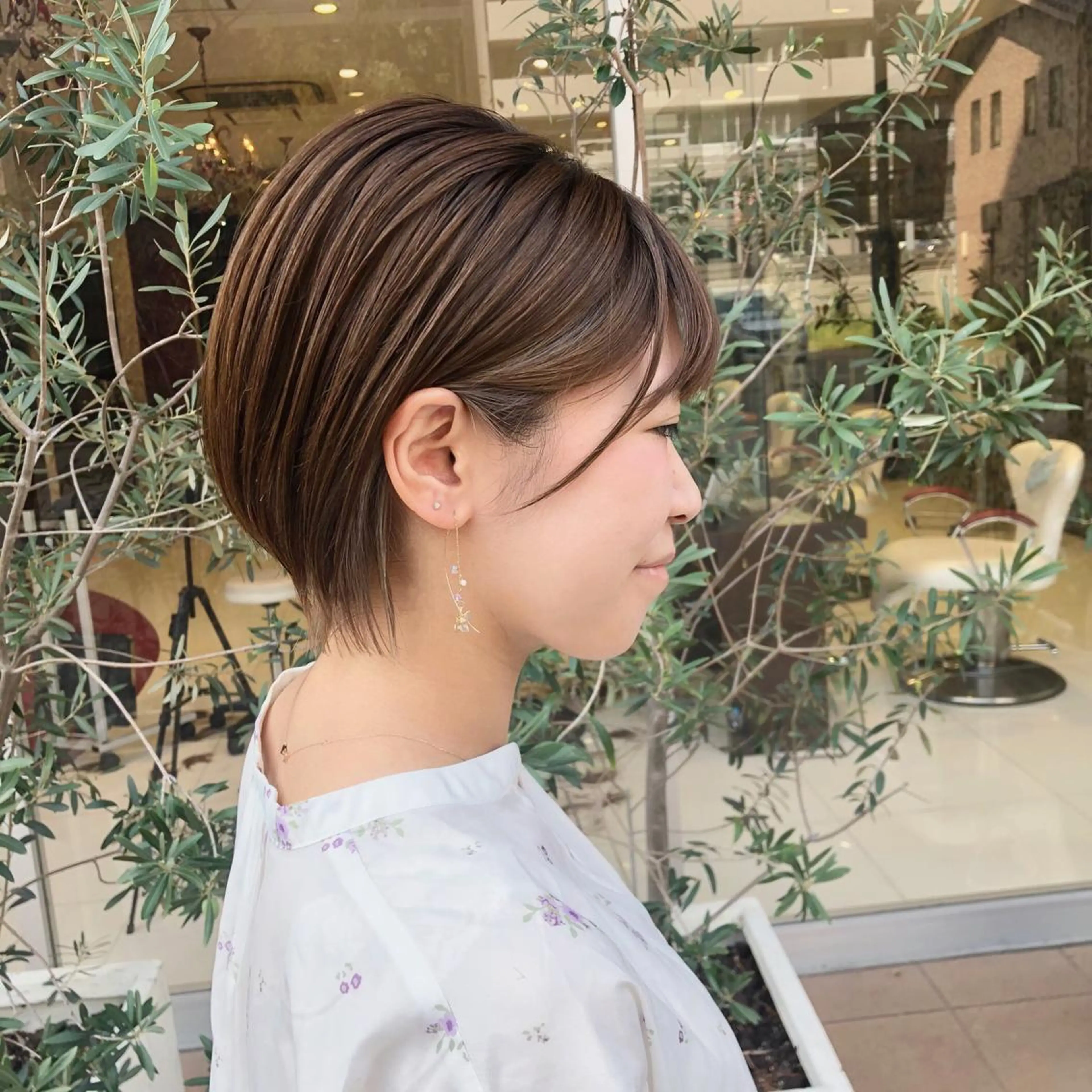 ショート カラー ショートヘア 小顔カット ✂️ショートの匠✂️ 國井慎平のヘアスタイル