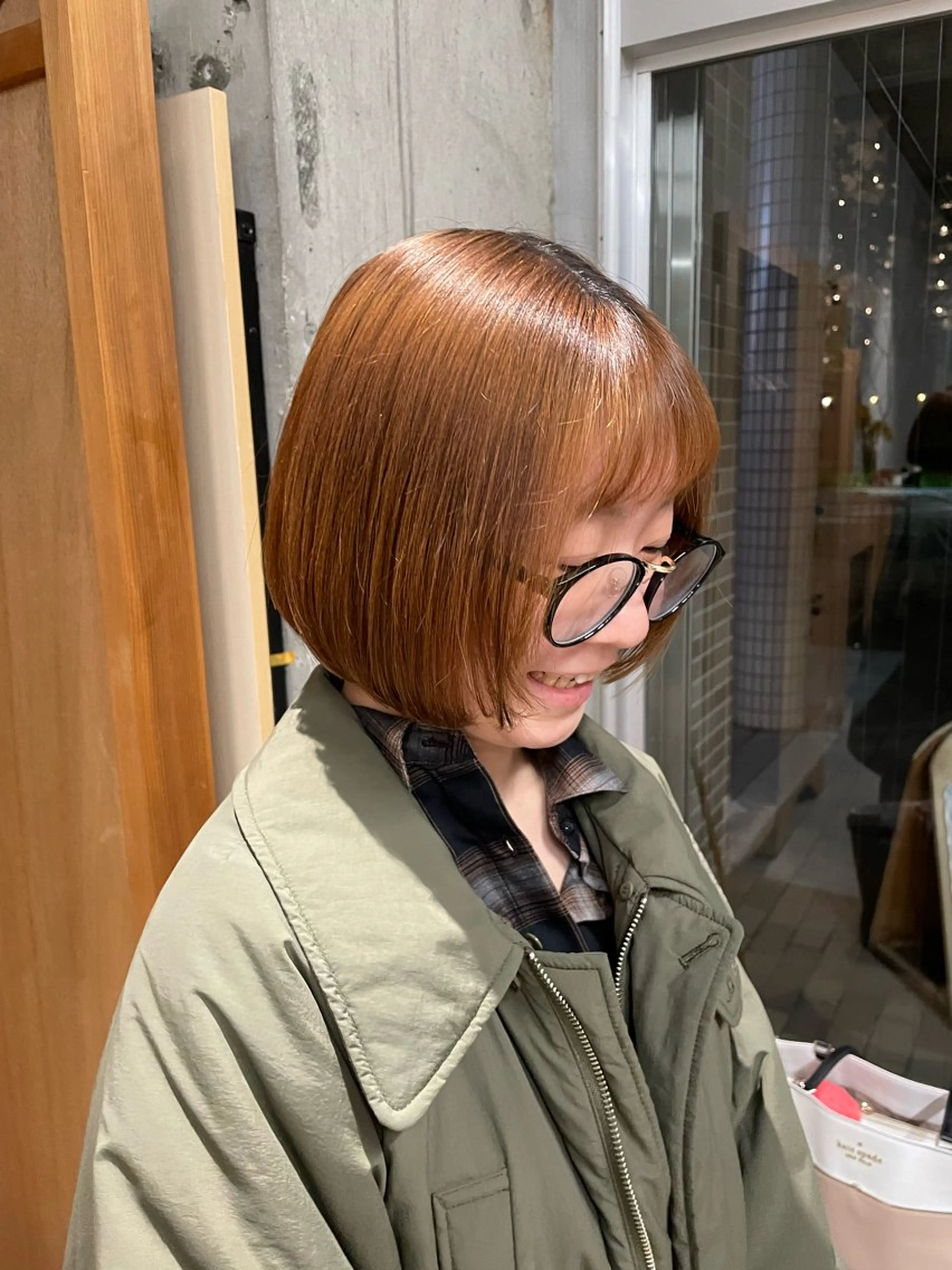 ショート chisato☁️ カットカラーモデルのヘアスタイル