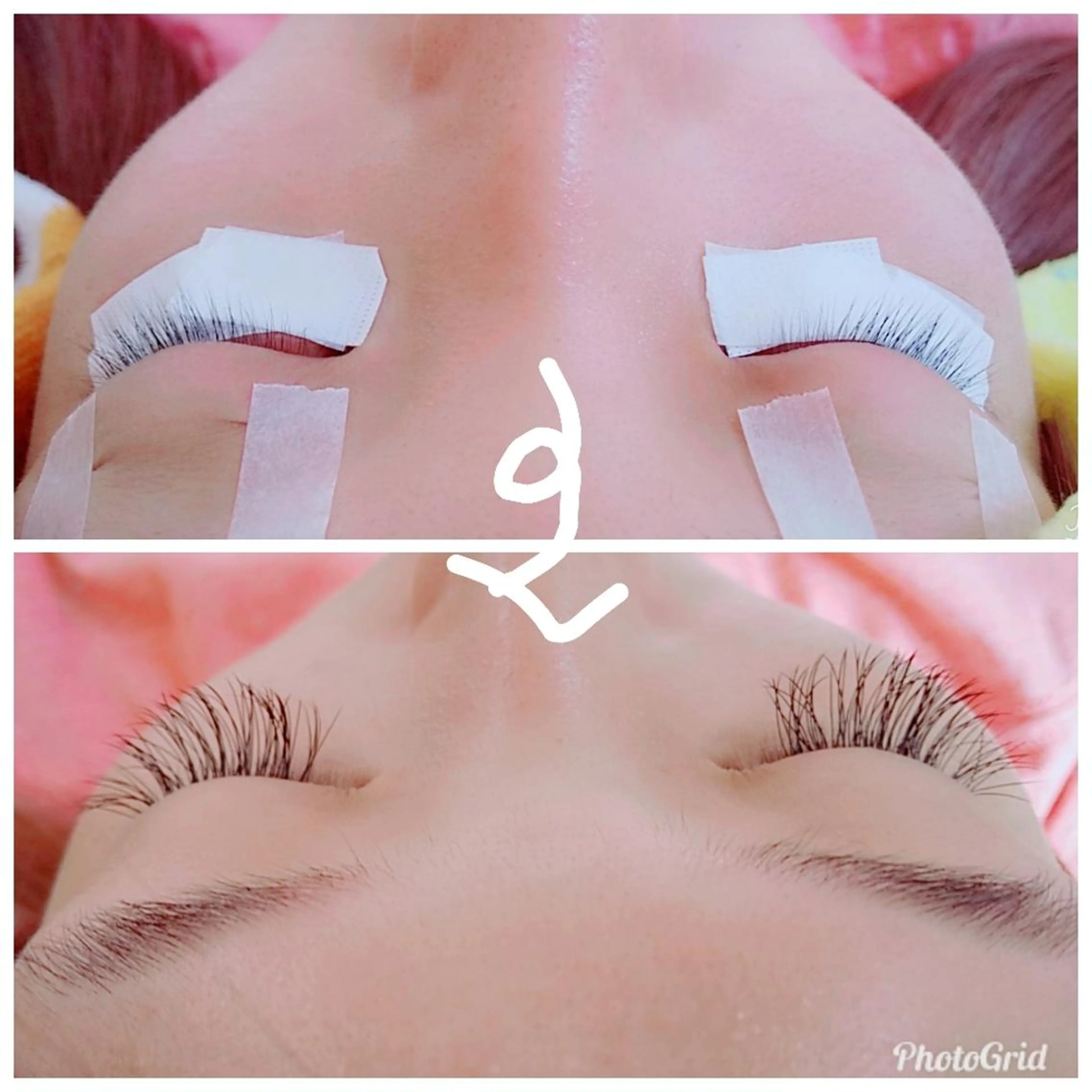 マツエク・マツパ Cカール 💡次世代LED -TIARA💡のマツエク・マツパデザイン