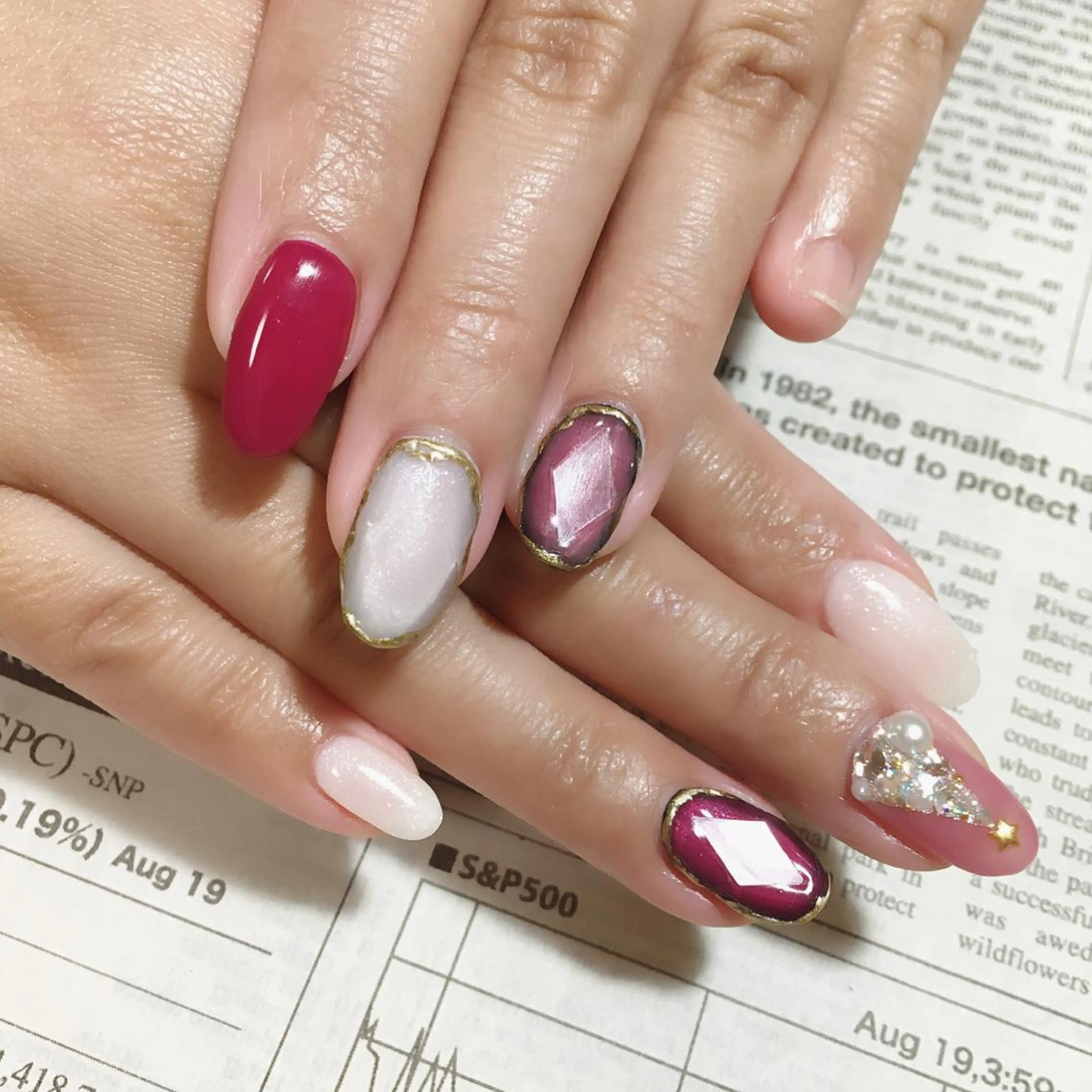 ネイル meteor nailのネイルデザイン