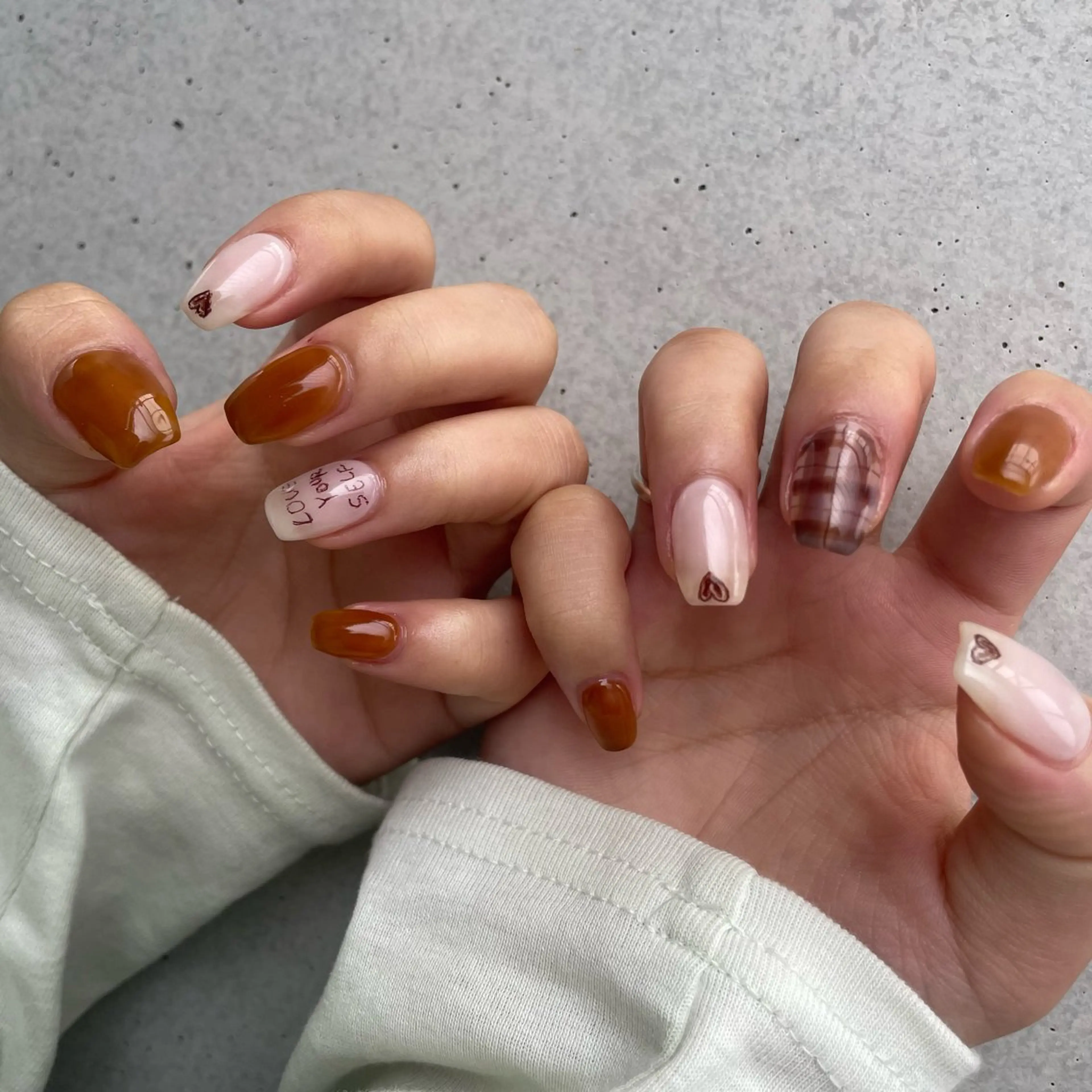 ネイル Yu_me 北堀江 chikaのネイルデザイン