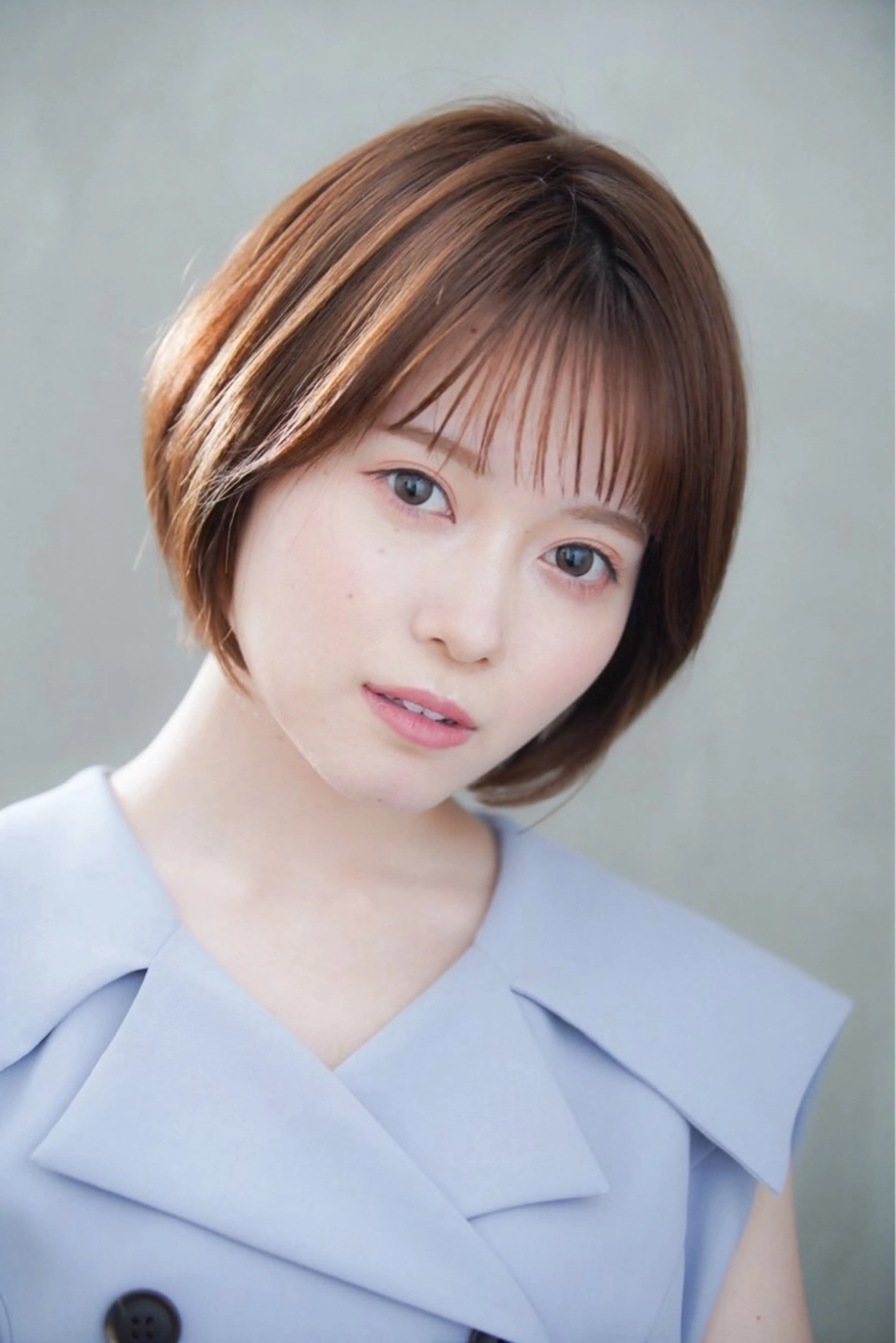 ショート 丸みショート ショートヘア サイトウ ユリコのヘアスタイル