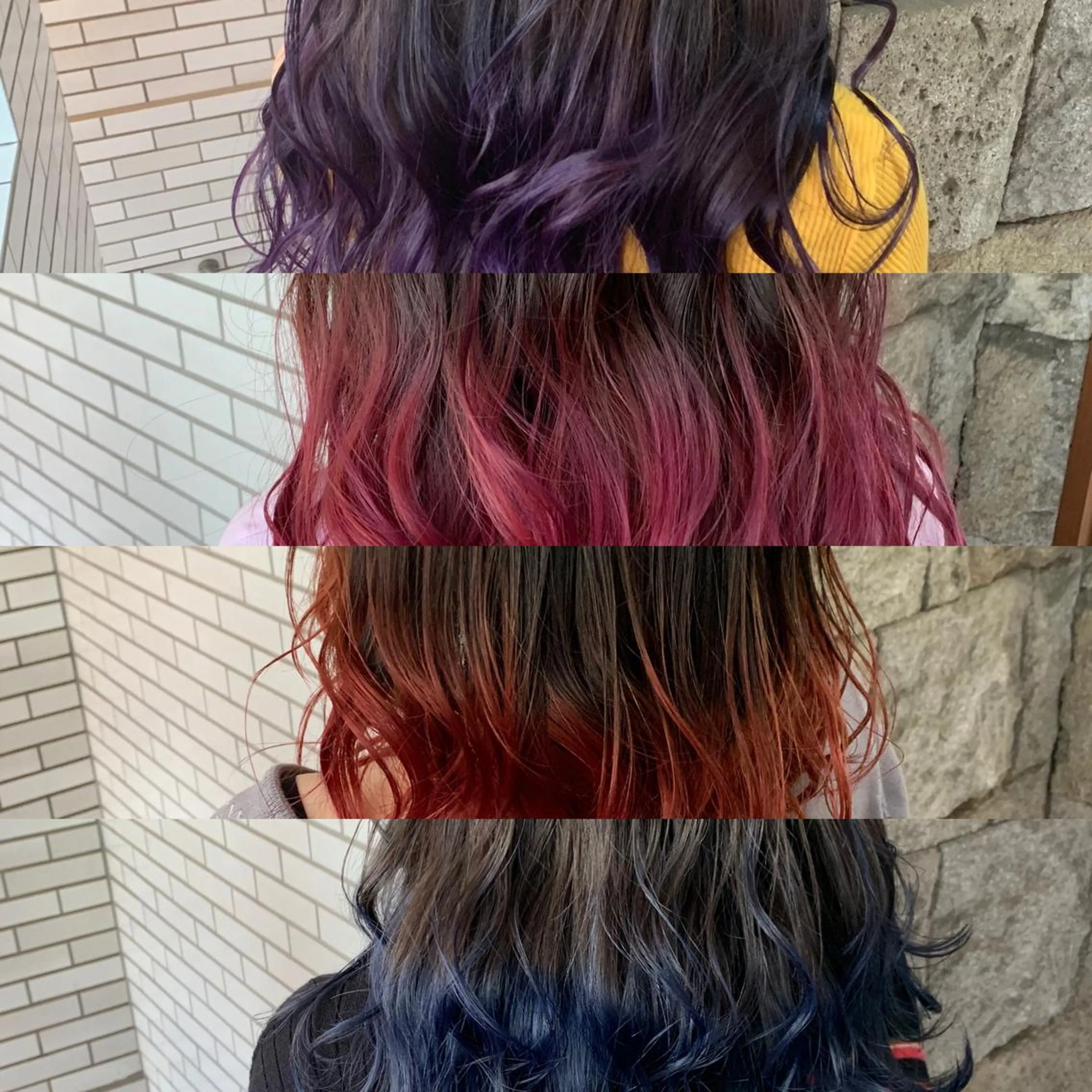 セミロング カラー ヘアカラー オージュアソムリエ DAIKI⭐️のヘアスタイル