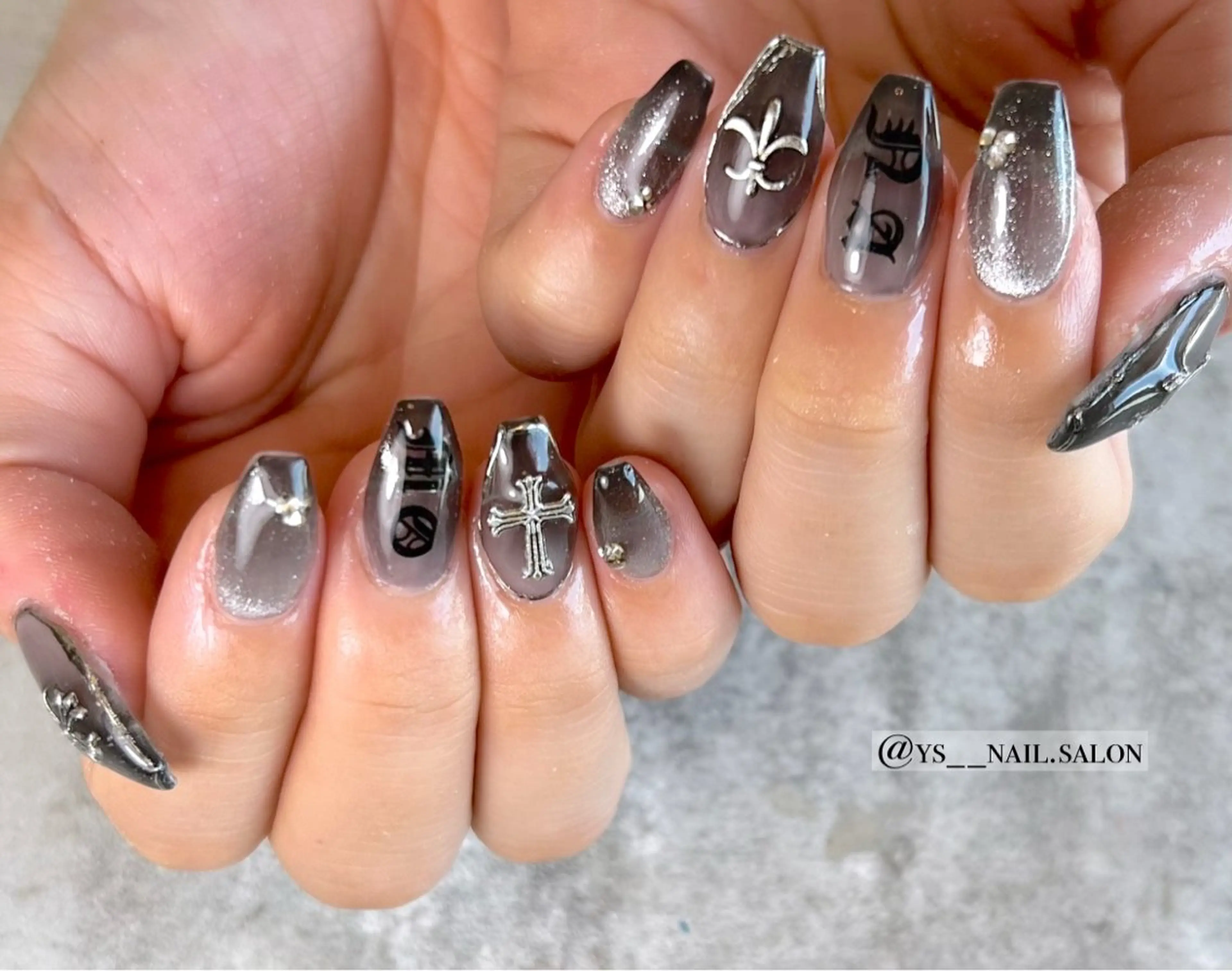 ネイル ハンドネイル Y's nail ˚✧₊YUIのネイルデザイン