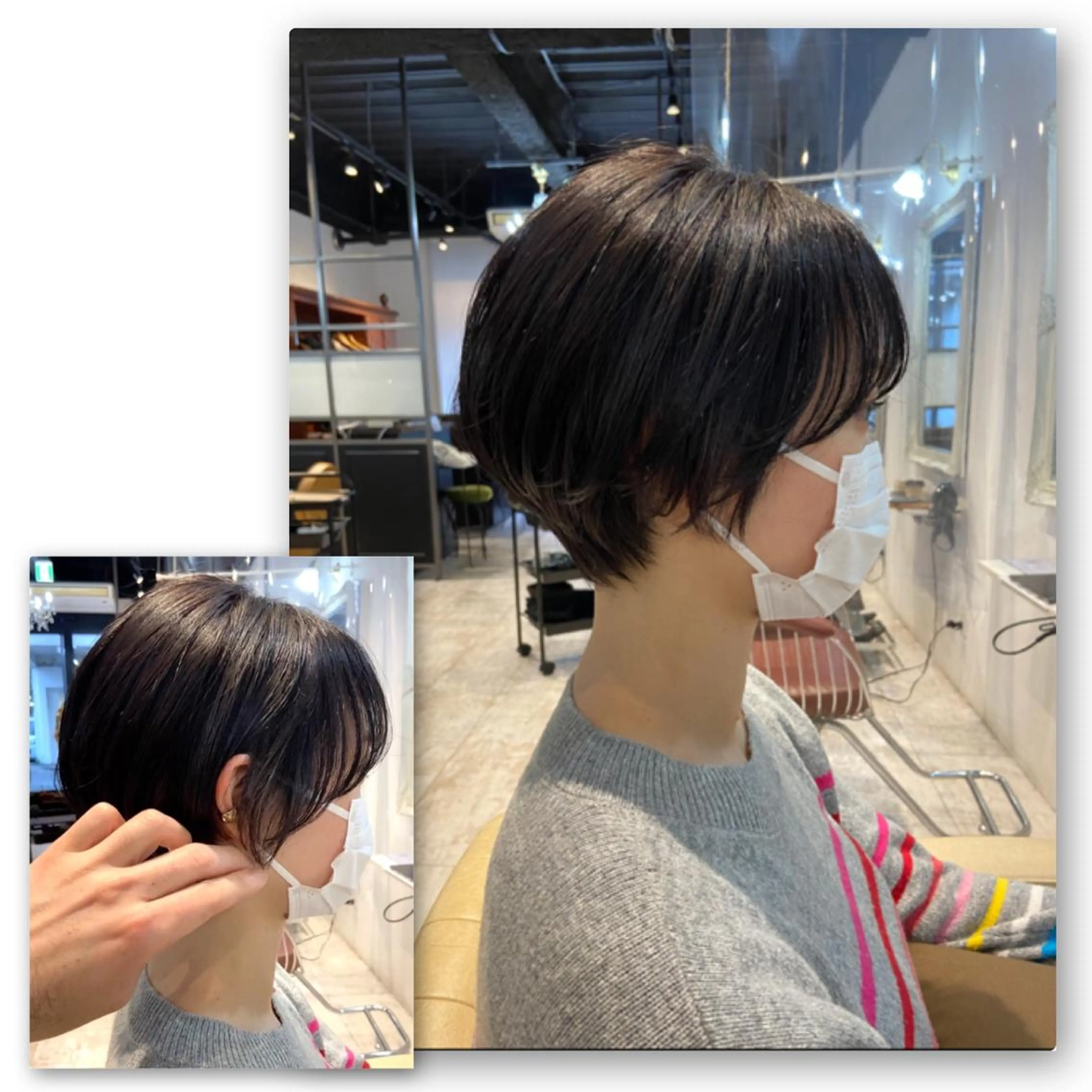 ショート カラー ショートボブ ボブ ショートヘア カット ヘアカラー トリートメント 二児のパパで店長な 戸田健治のヘアスタイル