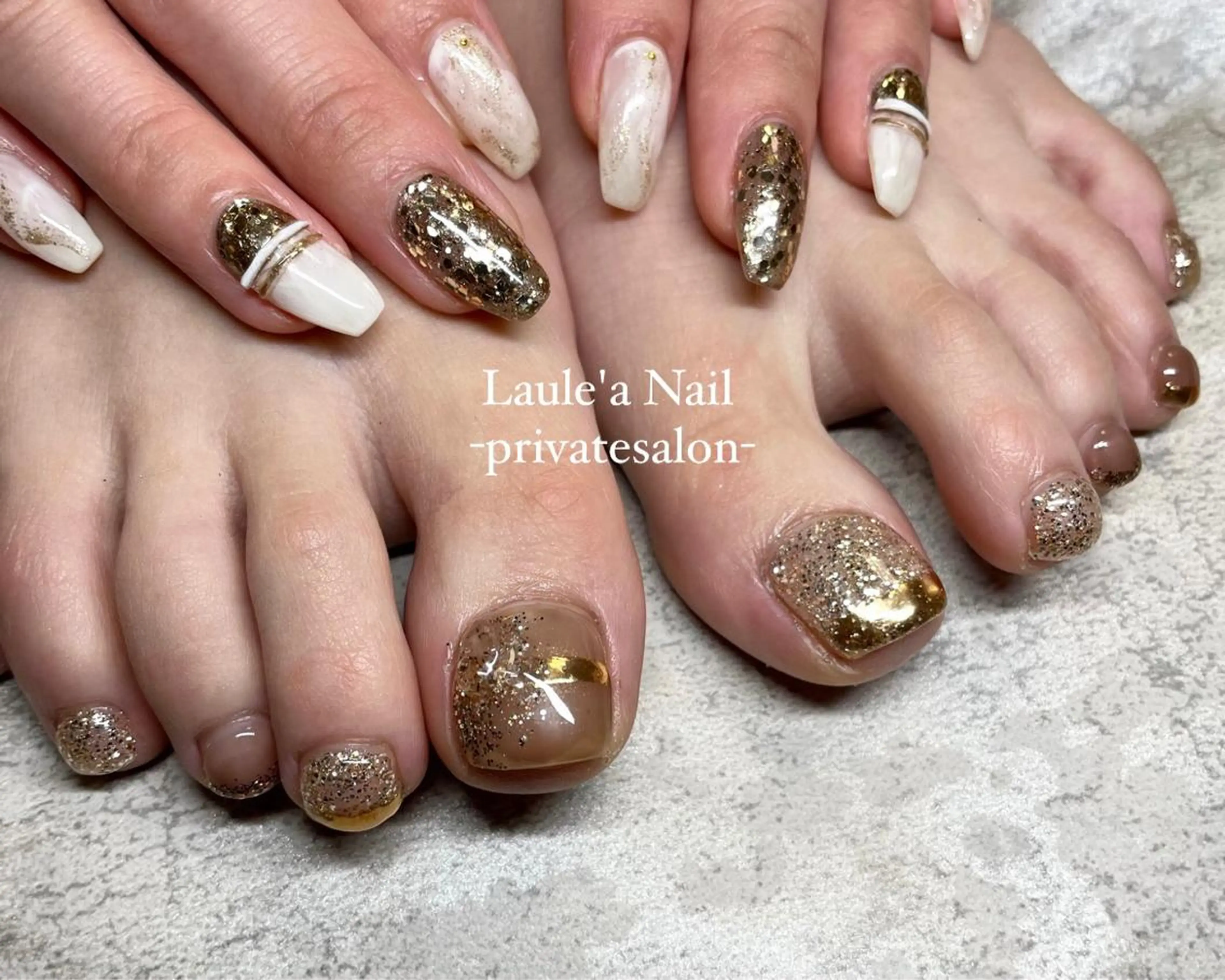 【Footオフ込み】やり放題◇ゴテゴテ、手書きアートNG。の写真