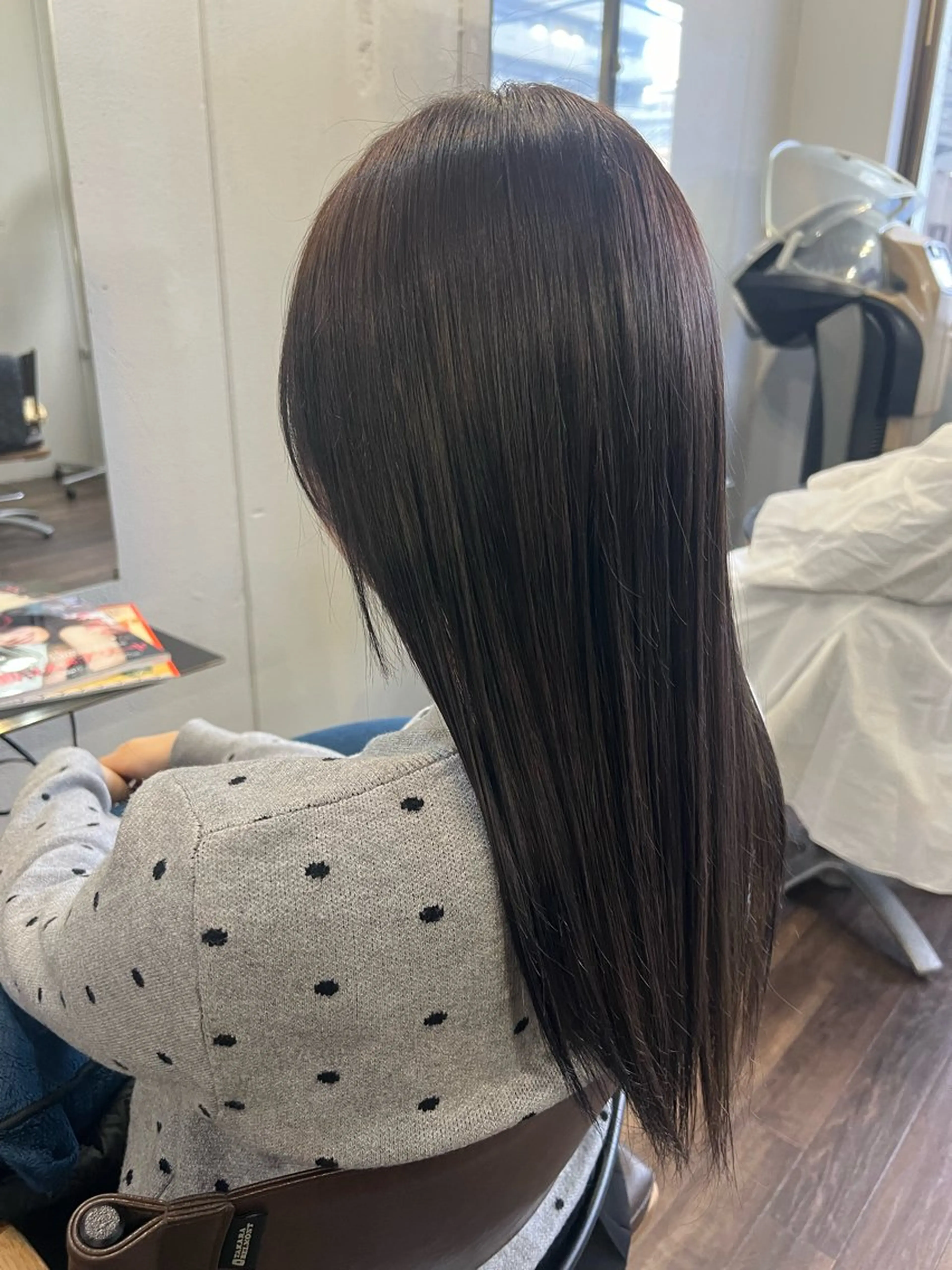 ロング カラー デザインカラー ハイライトカラー ハイトーンカラー ハイライト ヘアカラー トリートメント terra🌈大久保 睦美のヘアスタイル