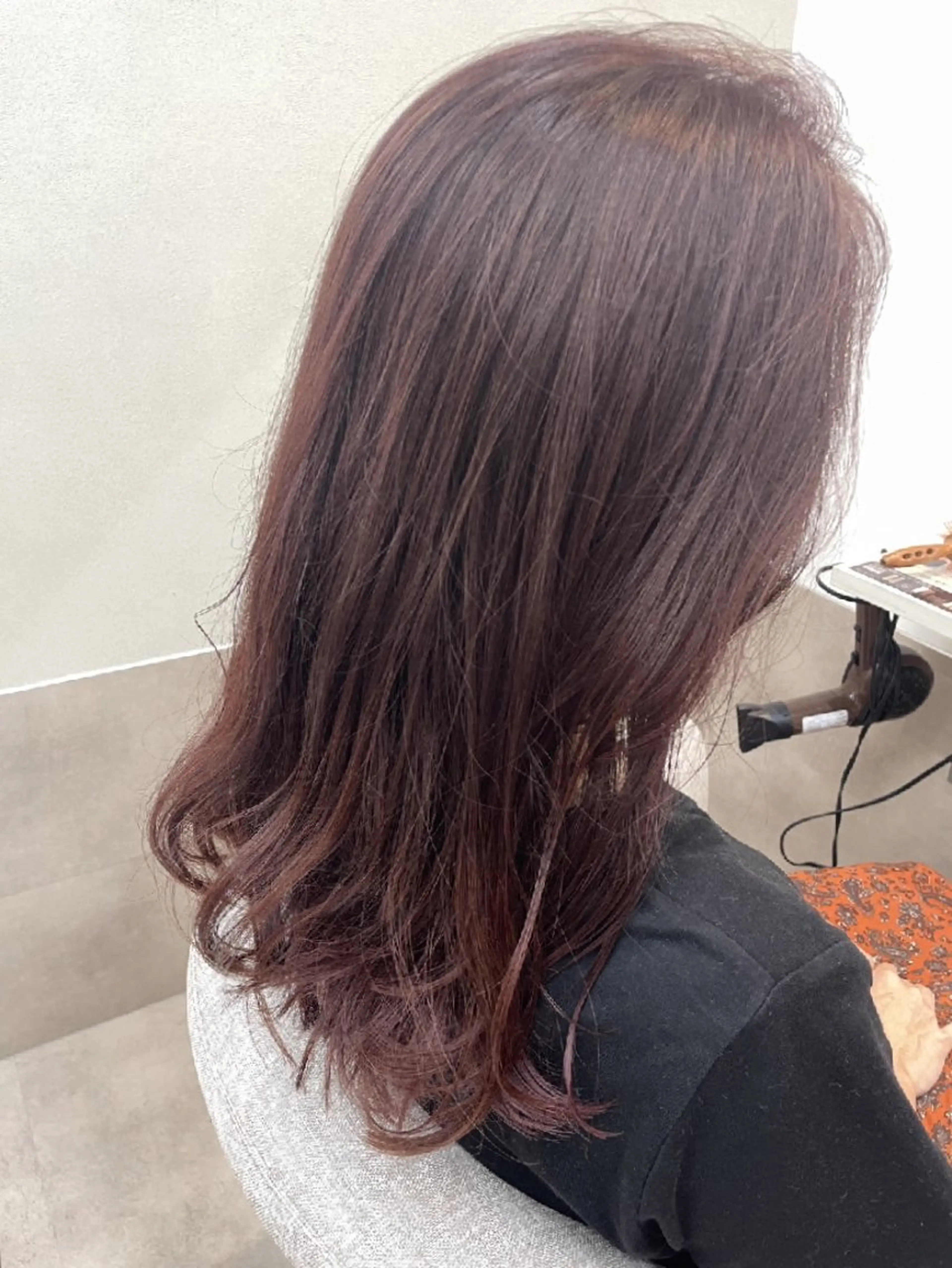 ロング カラー 透明感カラー 杉本 奈穂/藤崎のヘアスタイル