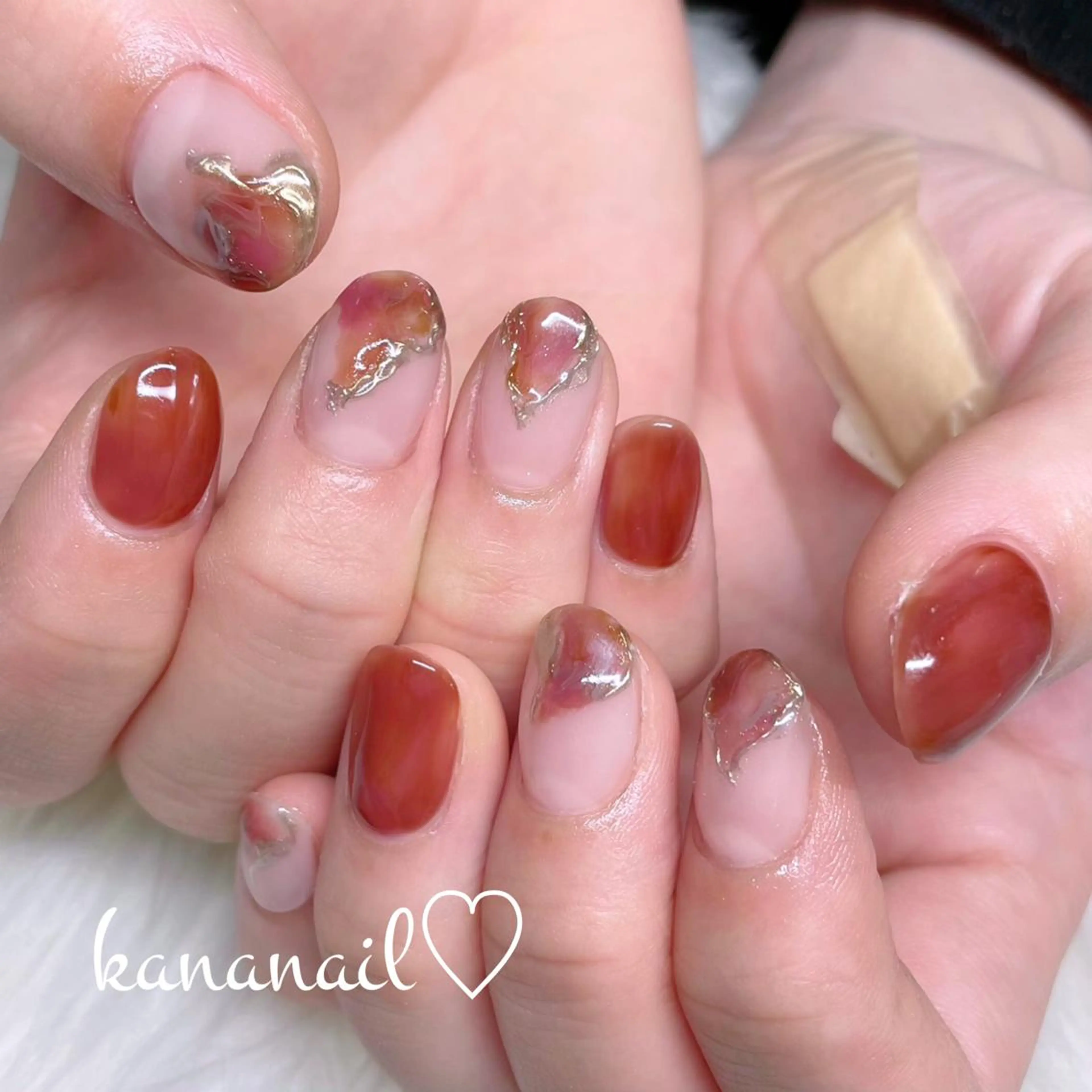 ネイル ニュアンスネイル kananail ♡のネイルデザイン