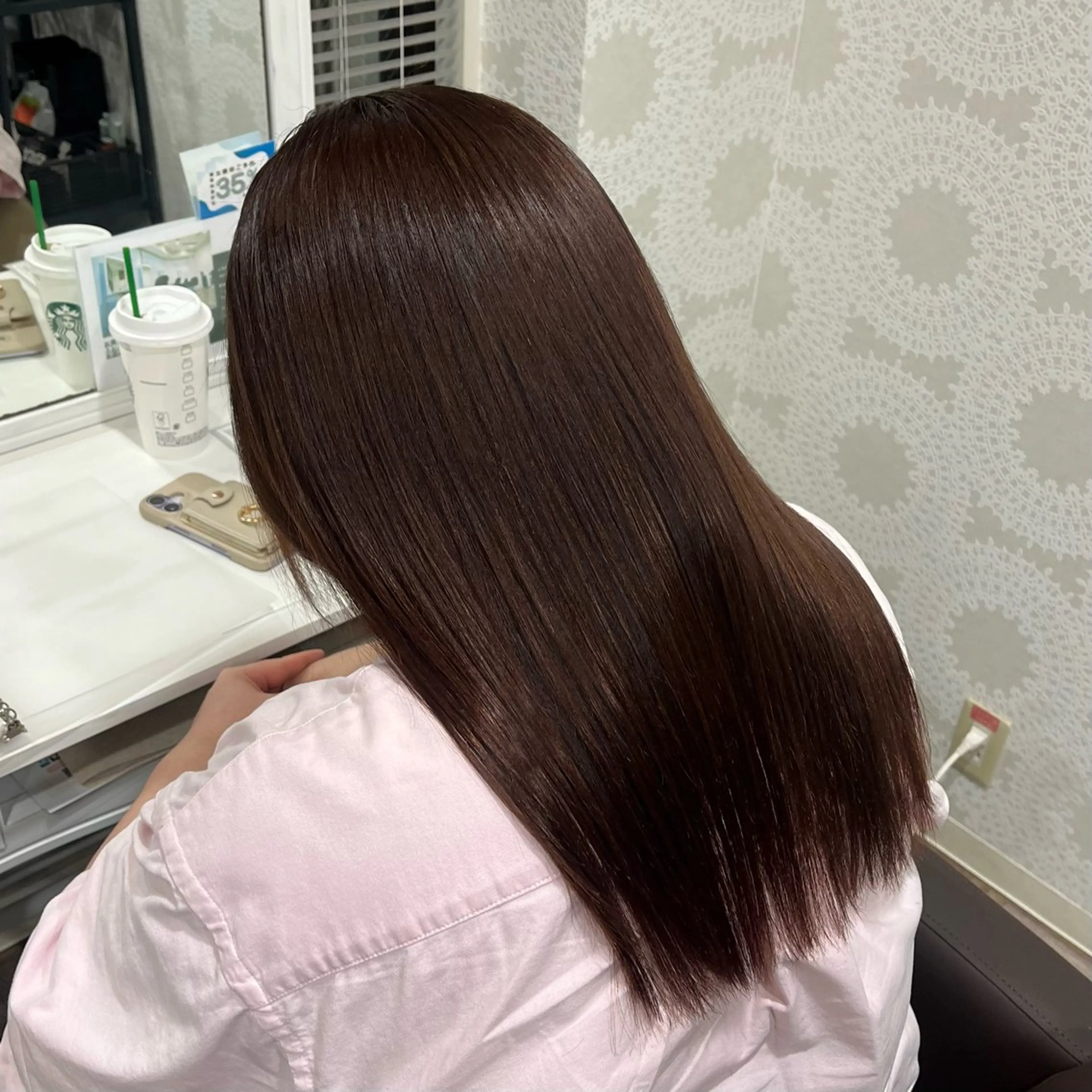 カラー ブラウンカラー レッドカラー 🌸エミリー /仙台駅東口🌸のヘアスタイル