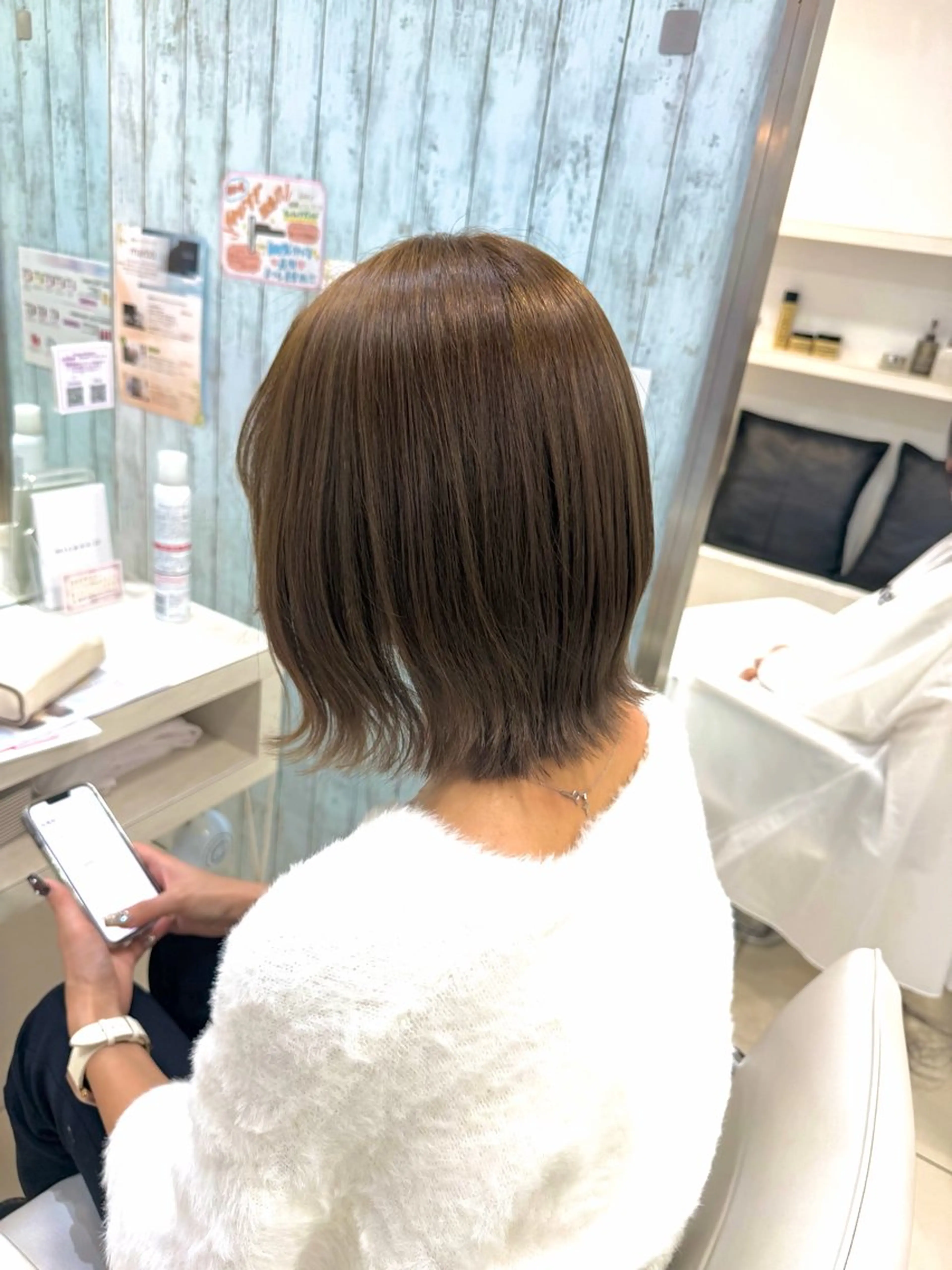 【🌸春に向けて🌸】似合わせカット➕オージュアトリートメント✨の写真