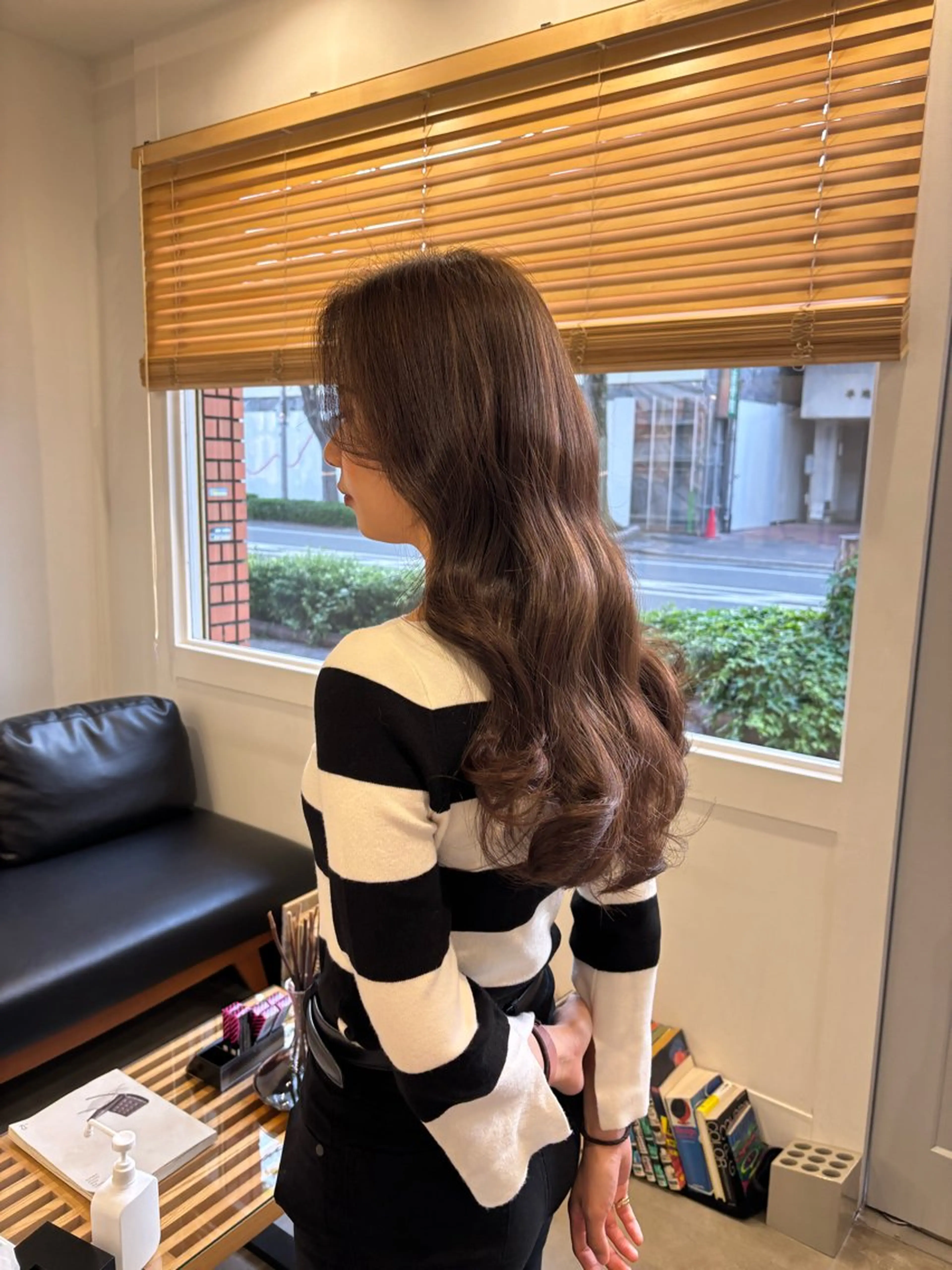 カラー 熊取谷 茉那のヘアスタイル